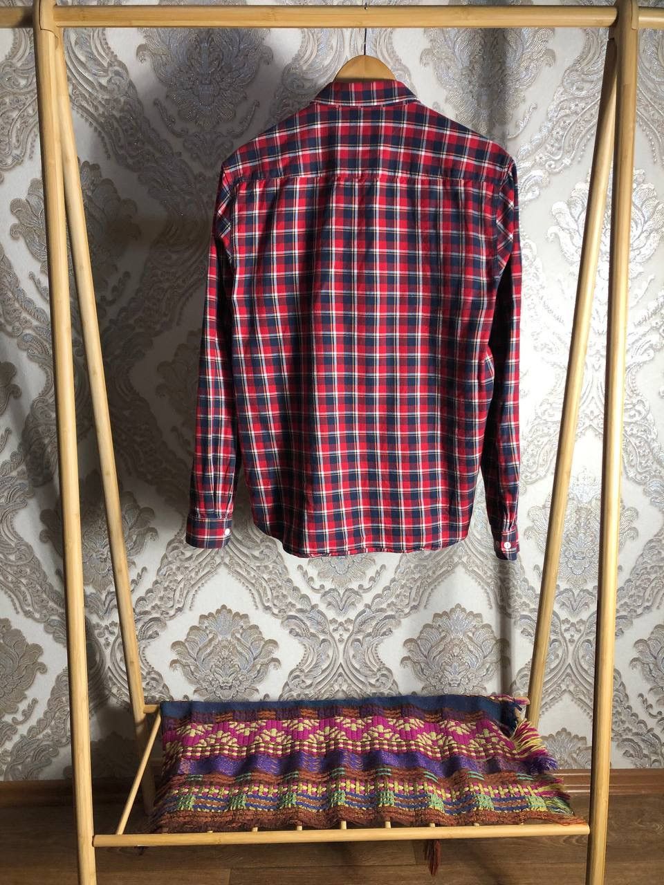 Barbour × Vintage VERY RARE BARBOUR STEVE MCQUEEN DESIGNER MOTORCYCLE SHIRT Size US M / EU 48-50 / 2 - 5 Thumbnail