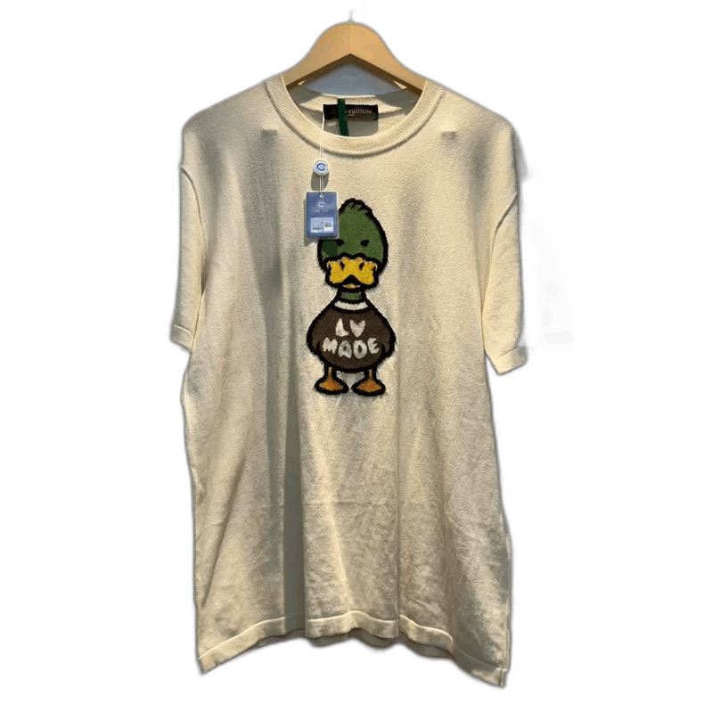 Louis Vuitton lv nigo white duck short sleeve-2508 Size US L / EU 52-54 / 3 - 1 Thumbnail