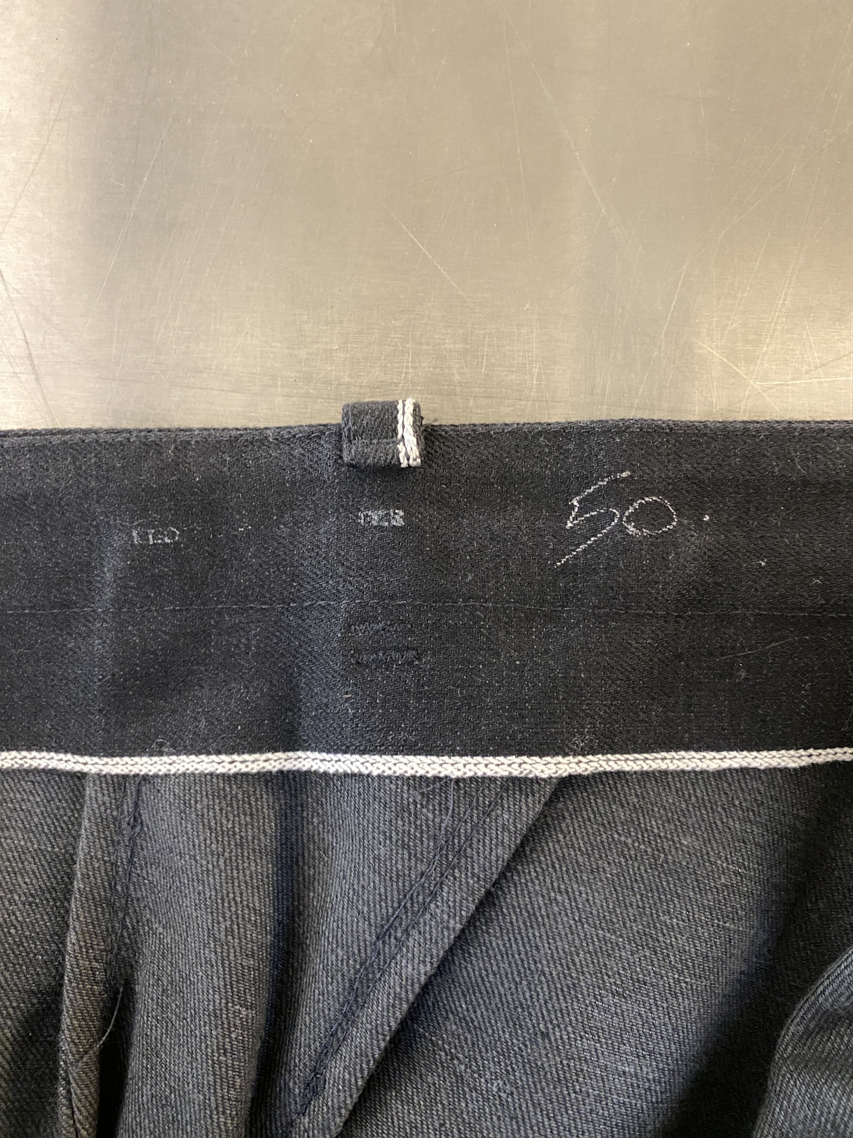 Leon Emanuel Blanck LEON EMANUEL BLANCK JAPANESE SELVEDGE DENIM DISTORTION PANT Size US 34 / EU 50 - 5 Thumbnail