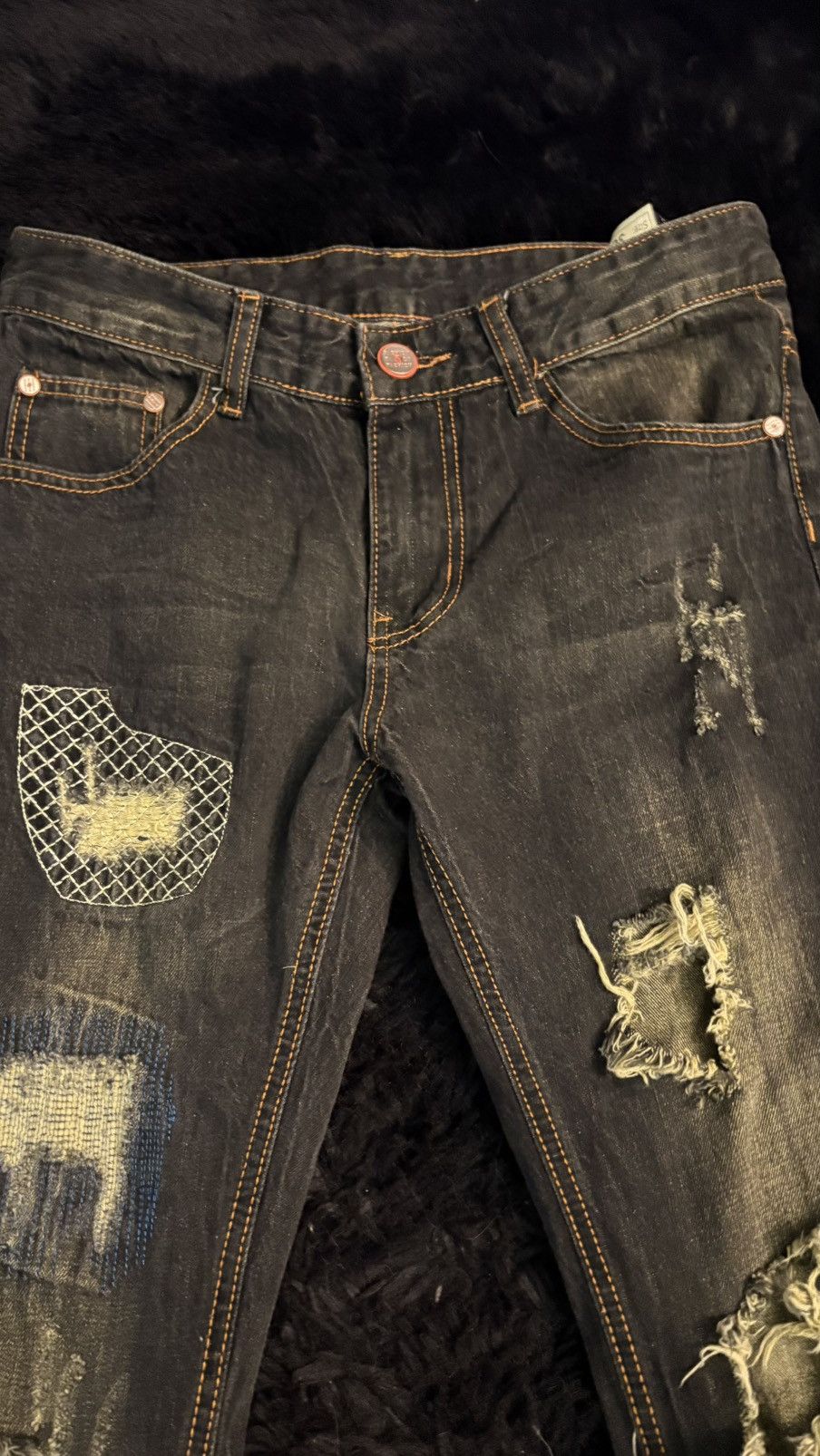 Other Brown ripped high quality jeans Size US 30 / EU 46 - 4 Thumbnail