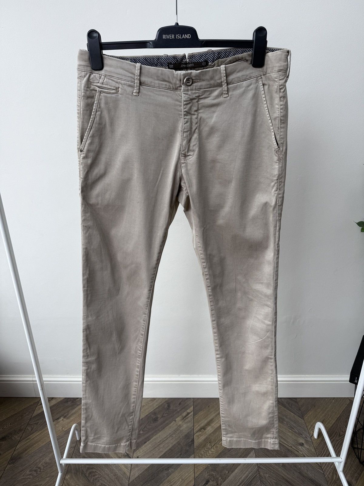 Jacob Cohen Vintage Jacob Cohen Academy Beige Chino Trousers Size US 33 - 1 Thumbnail