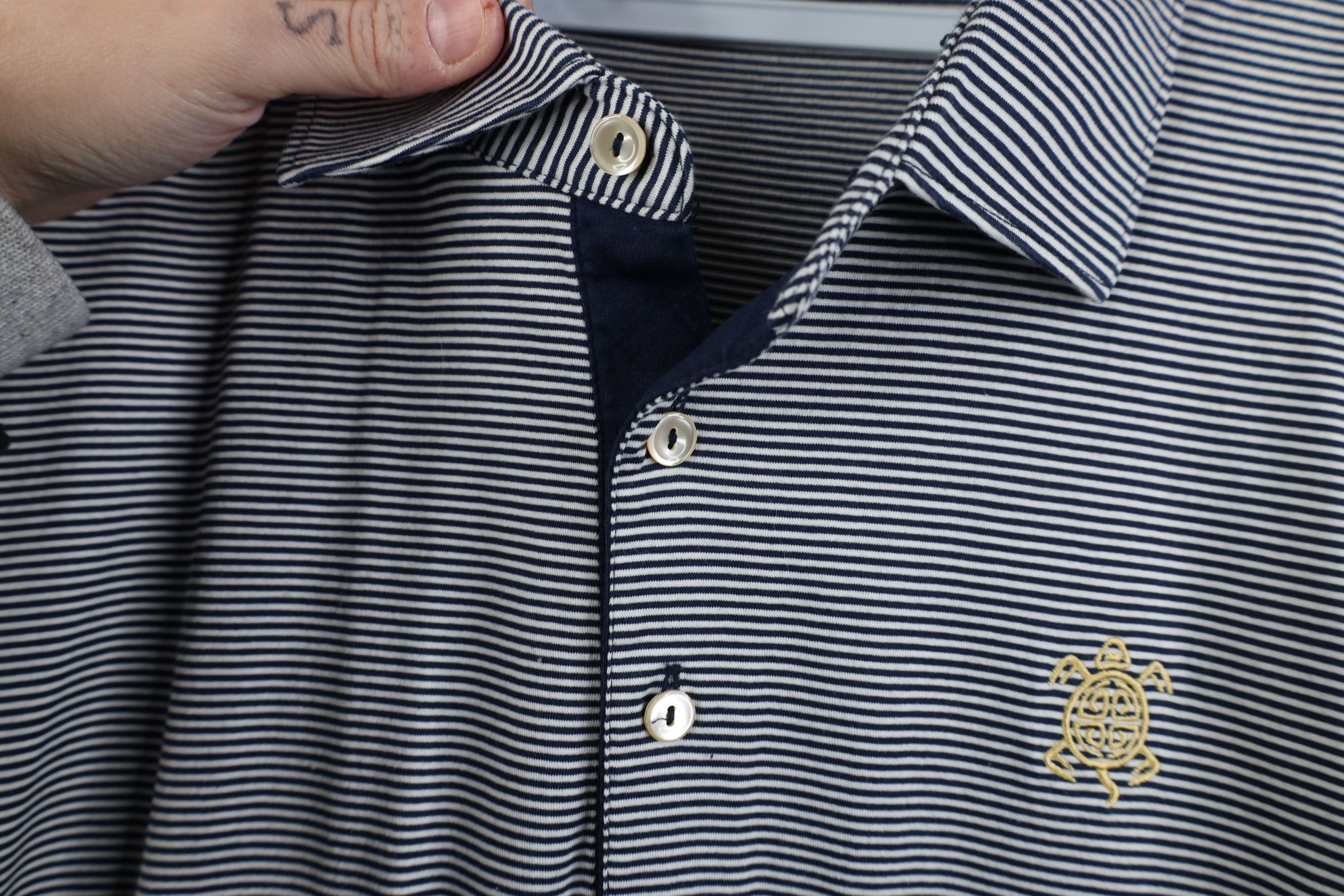 Peter Millar Peter MIllar Old Memorial Golf Course Golfing Polo Shirt Size US XXL / EU 58 / 5 - 8 Thumbnail