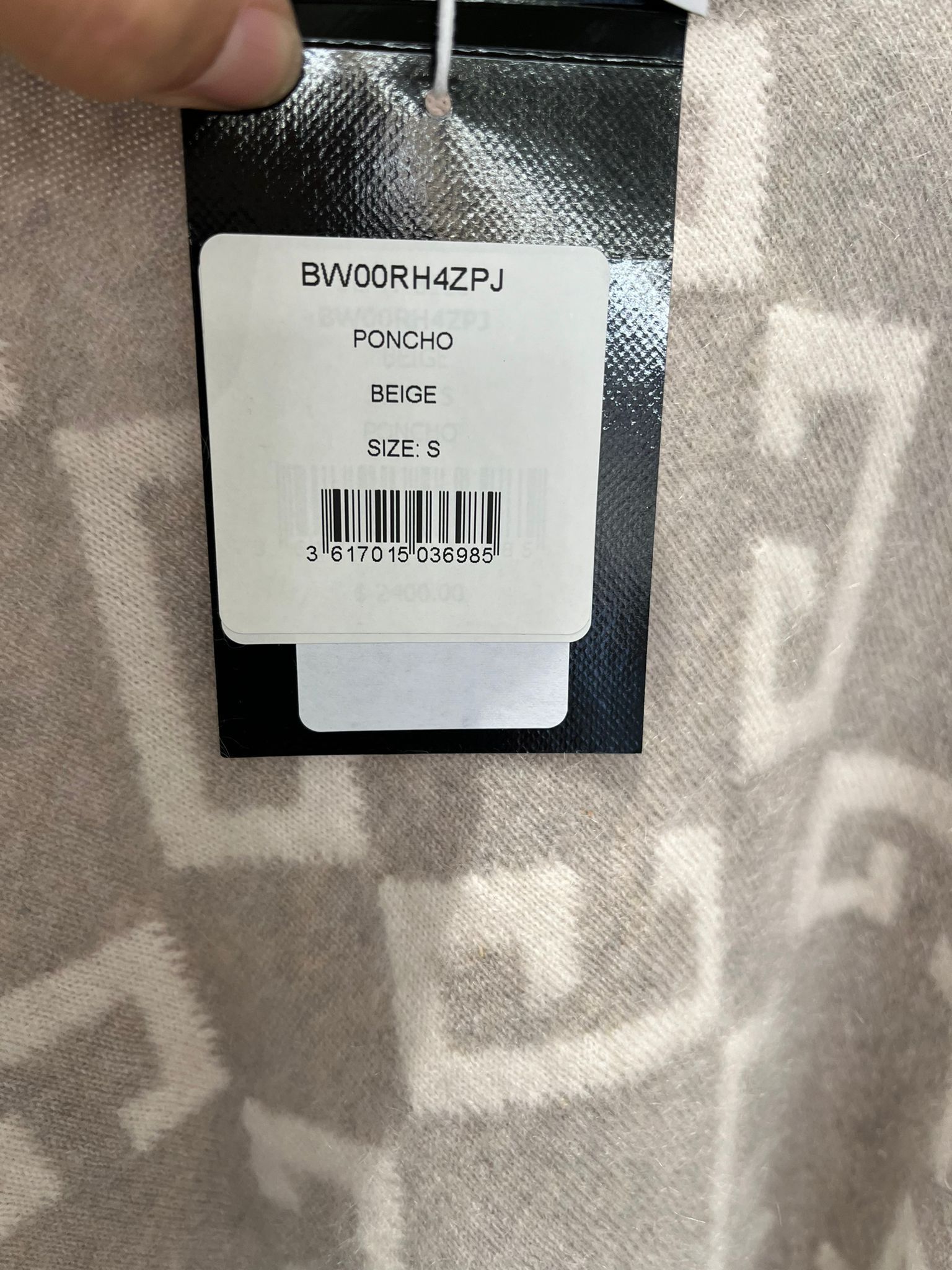 Givenchy oc11z0725 Poncho Capes in Beige Size US S / EU 44-46 / 1 - 5 Thumbnail