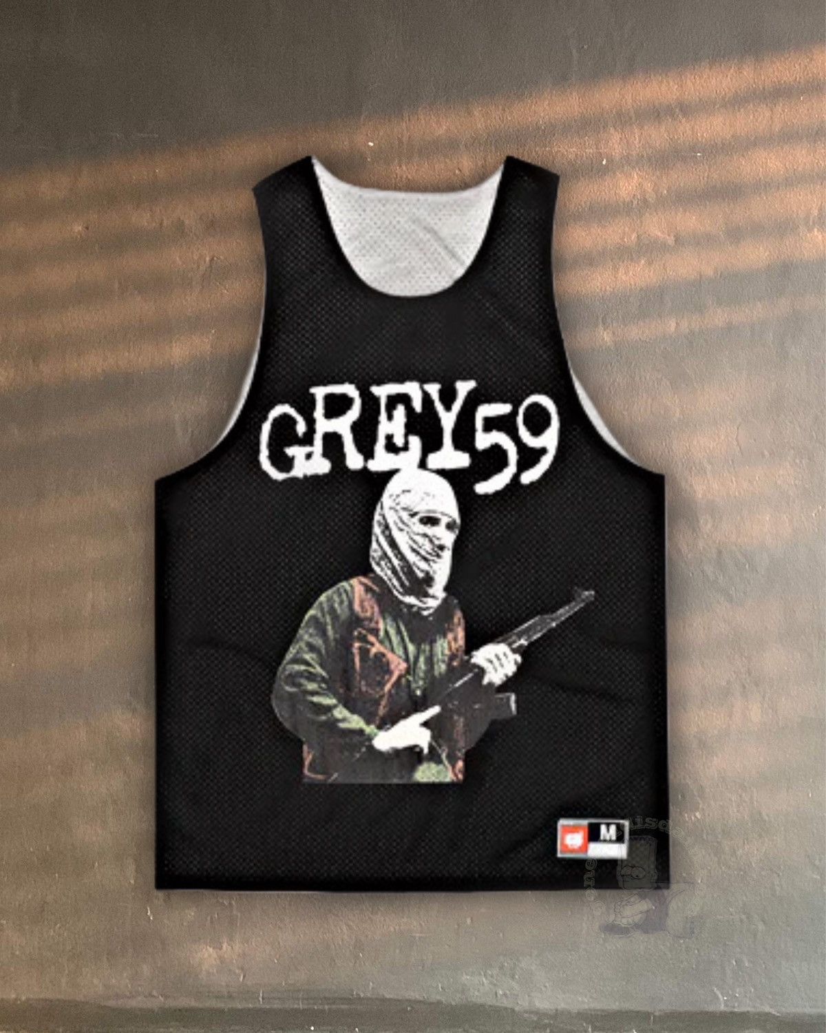 $uicideboy$ G59 INFIDEL REVERSIBLE WARM UP JERSEY + cutter