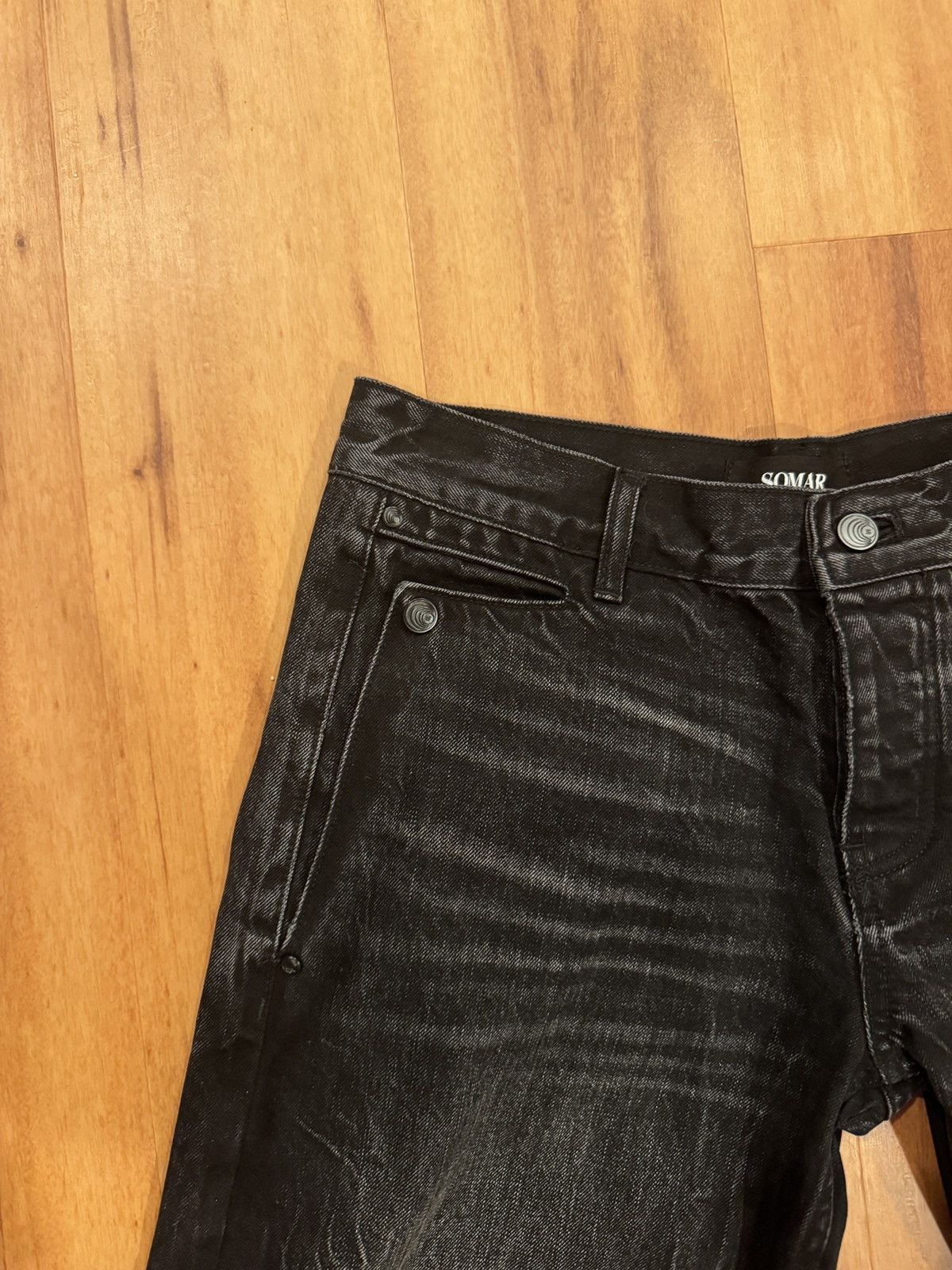Somar Vein Denim in Black, Men's (Size 32) — image 5 of 6
