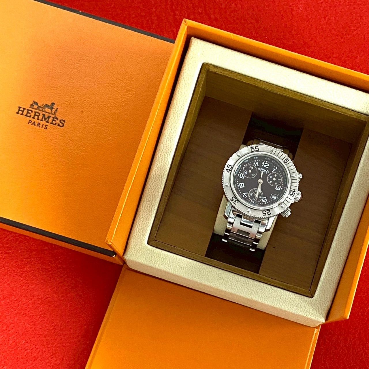 Hermes Hermes Watches Silver Metal Size ONE SIZE - 1 Thumbnail