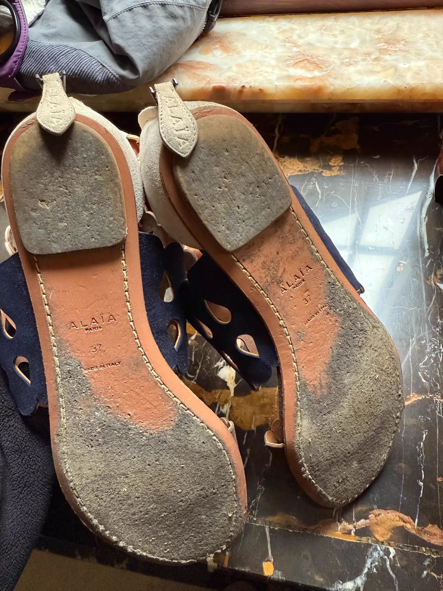 Alaia Alaïa Sandals Size 37 Authentic Size US 6.5 / IT 36.5 - 2 Thumbnail