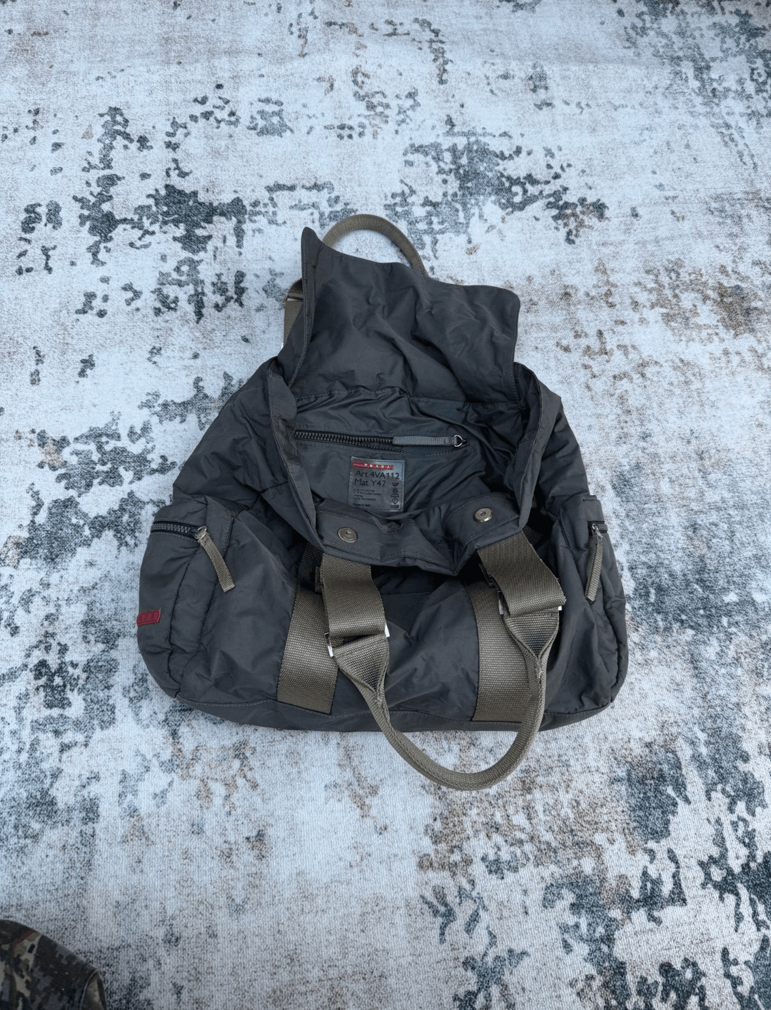 Prada Vintage Y2k Prada Archive Tessuto Tote Size ONE SIZE - 2 Thumbnail