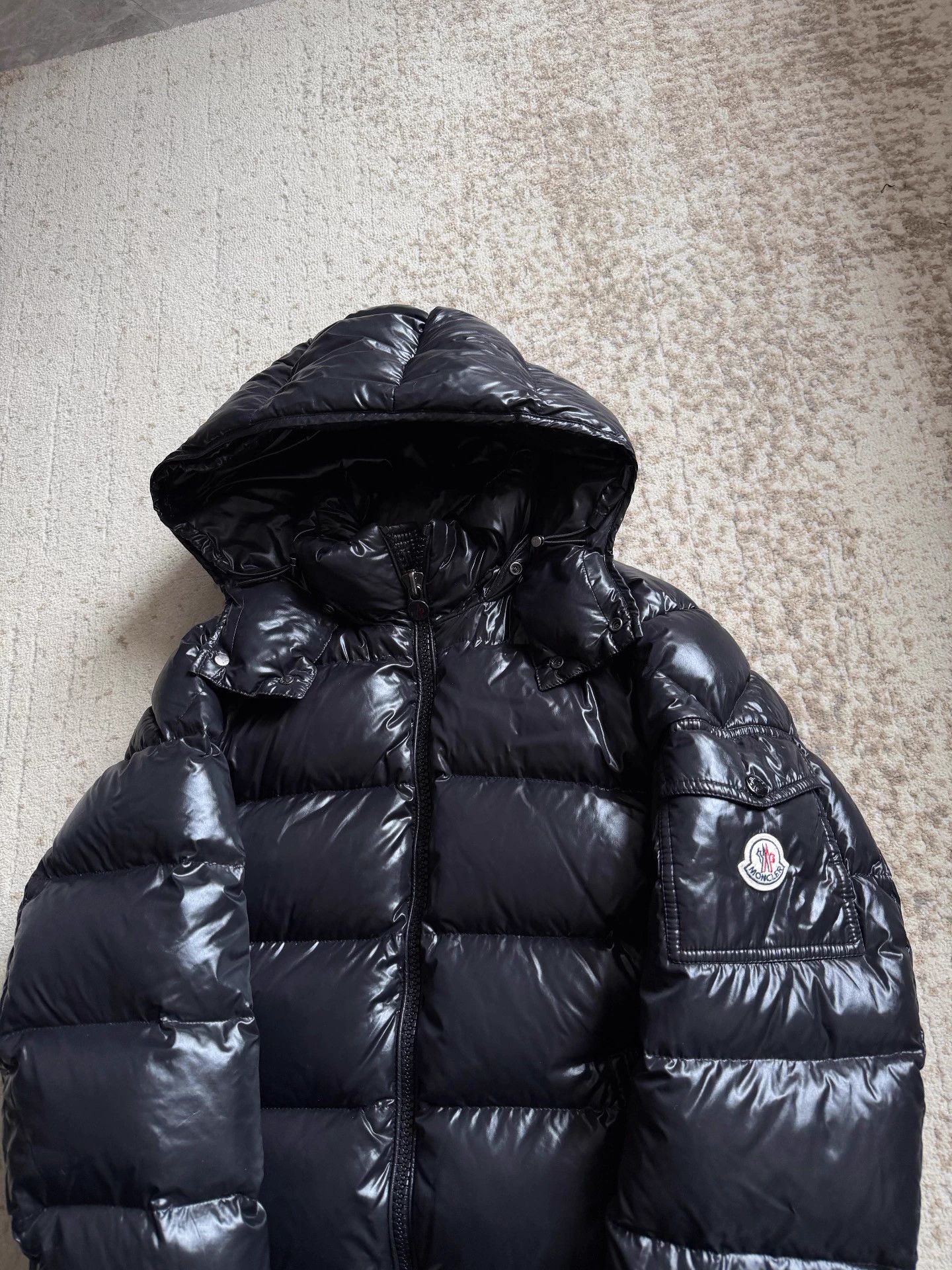 Moncler Moncler Maya Men Black Size 2 Near New Size US M / EU 48-50 / 2 - 3 Thumbnail
