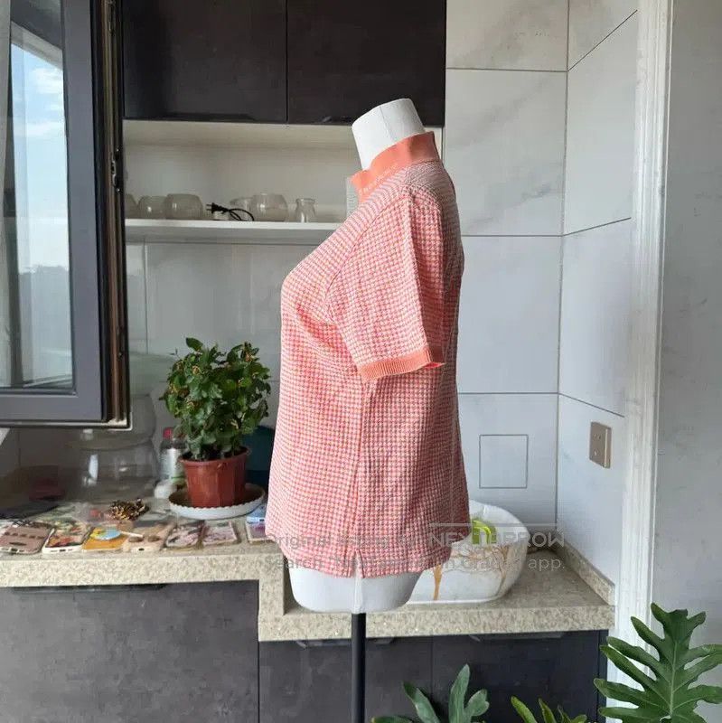 Burberry Burberry Orange Cotton Short Sleeve T-Shirt. Size M / US 6-8 / IT 42-44 - 4 Thumbnail
