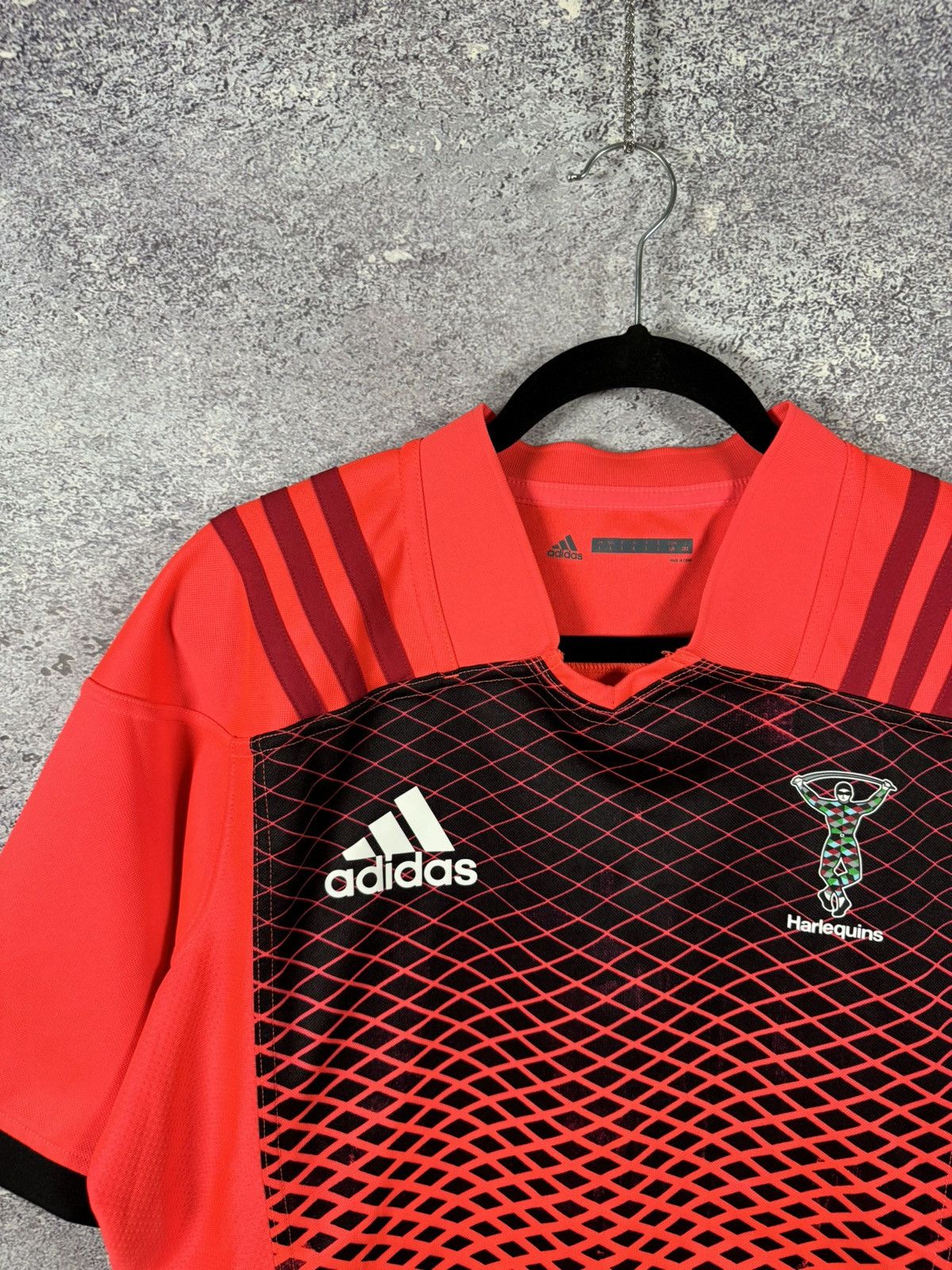 Adidas × Vintage 2017/18 Maillot Adidas Harlequins Rugby Taille Jersey Large Size US L / EU 52-54 / 3 - 4 Thumbnail