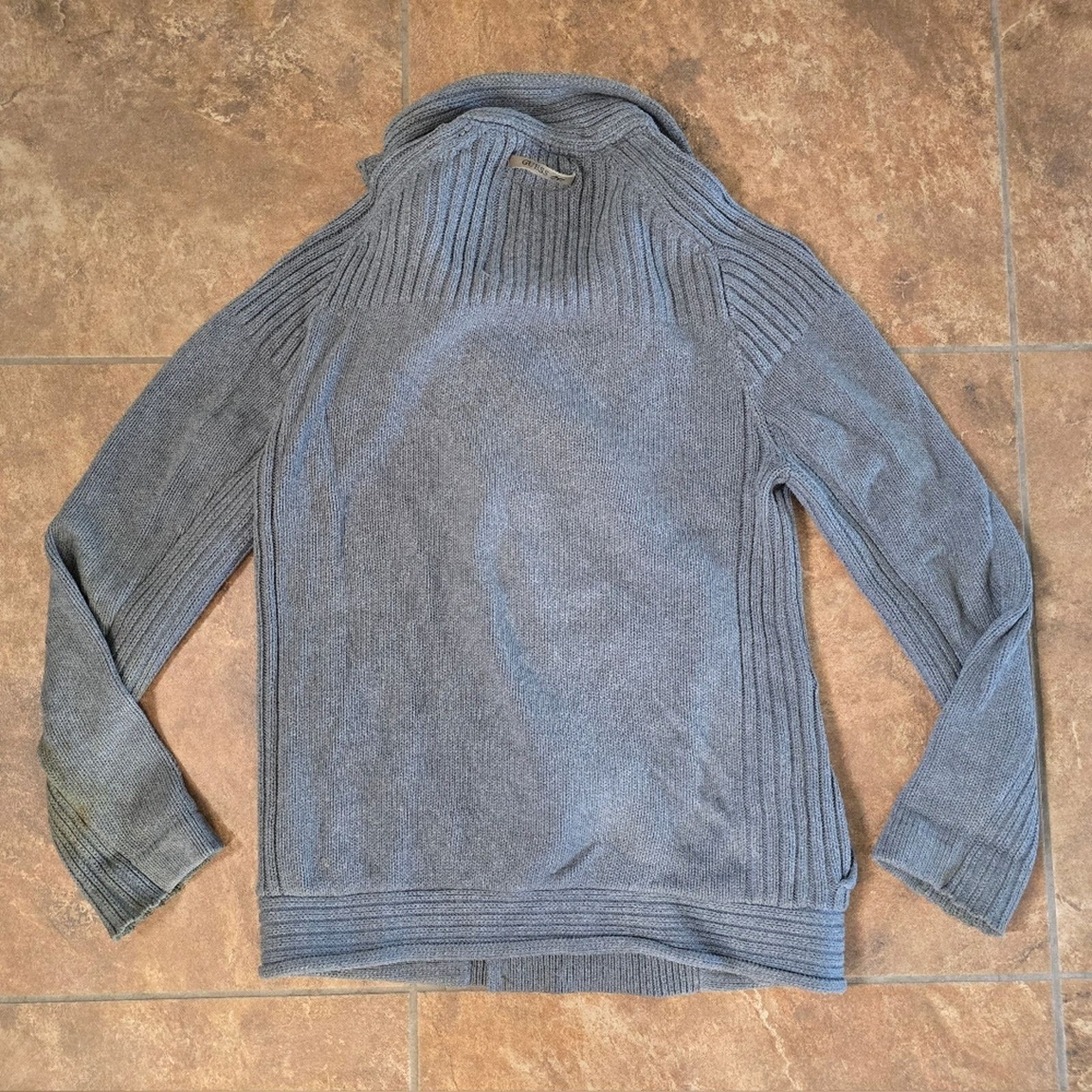 Guess Grey Detailed | GUESS | Sweater Jacket Size S / US 4 / IT 40 - 2 Thumbnail