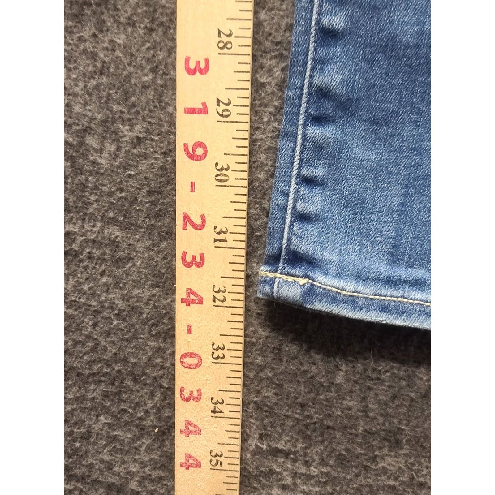 American Eagle Outfitters American Eagle Outfitters Jeans Womens 6 Tall 28x32 Skinny Fit Ankle Distressed Stretch Blue Denim 90s Womens Size 28" / US 6 / IT 42 - 5 Thumbnail
