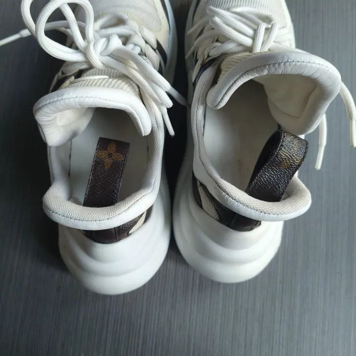 Louis Vuitton Louis Vuitton Archlight White Sport Sneakers -2508 Size US 6 / IT 36 - 7 Thumbnail