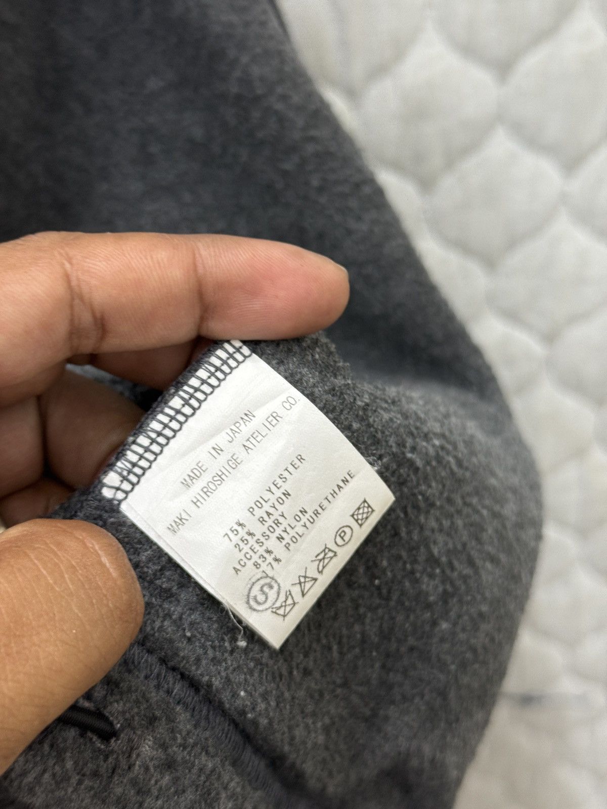 gomme 🔥🔥🔥ARCHIVE GOMME HOODIE FLEECE JACKET Size US M / EU 48-50 / 2 - 9 Thumbnail