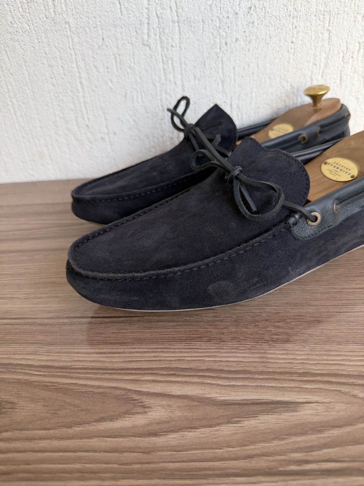 Loro Piana Suede Dot sole walk loafers Size US 9 / EU 42 - 3 Thumbnail