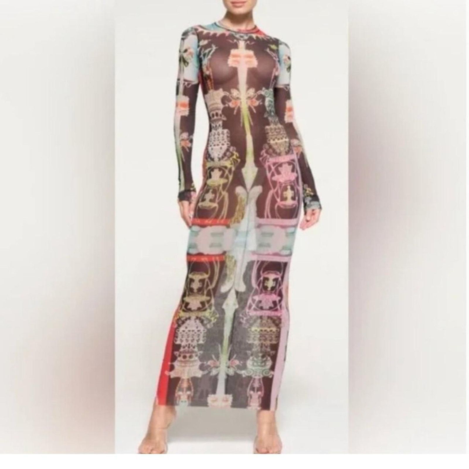 SKIMS Nwt skims summer mesh long Size S / US 4 / IT 40 - 4 Thumbnail
