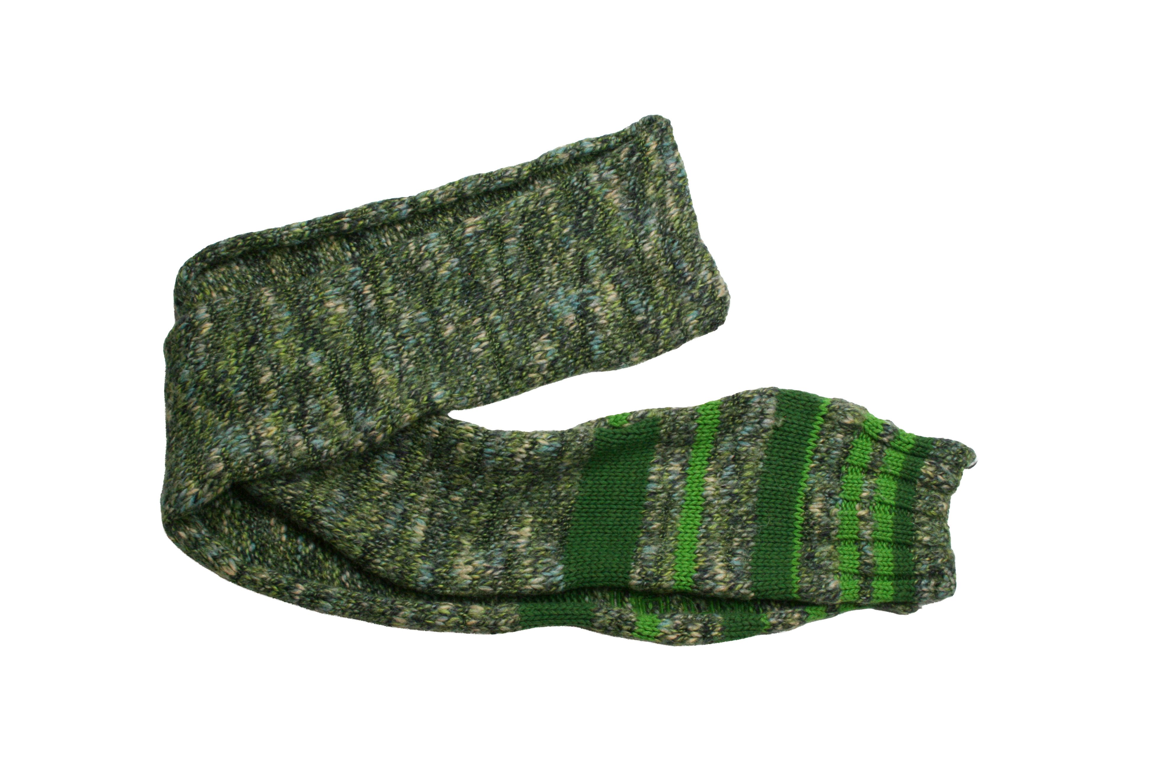Dolce & Gabbana 00S Wool Knit Scarf Vintage Size ONE SIZE - 5 Thumbnail