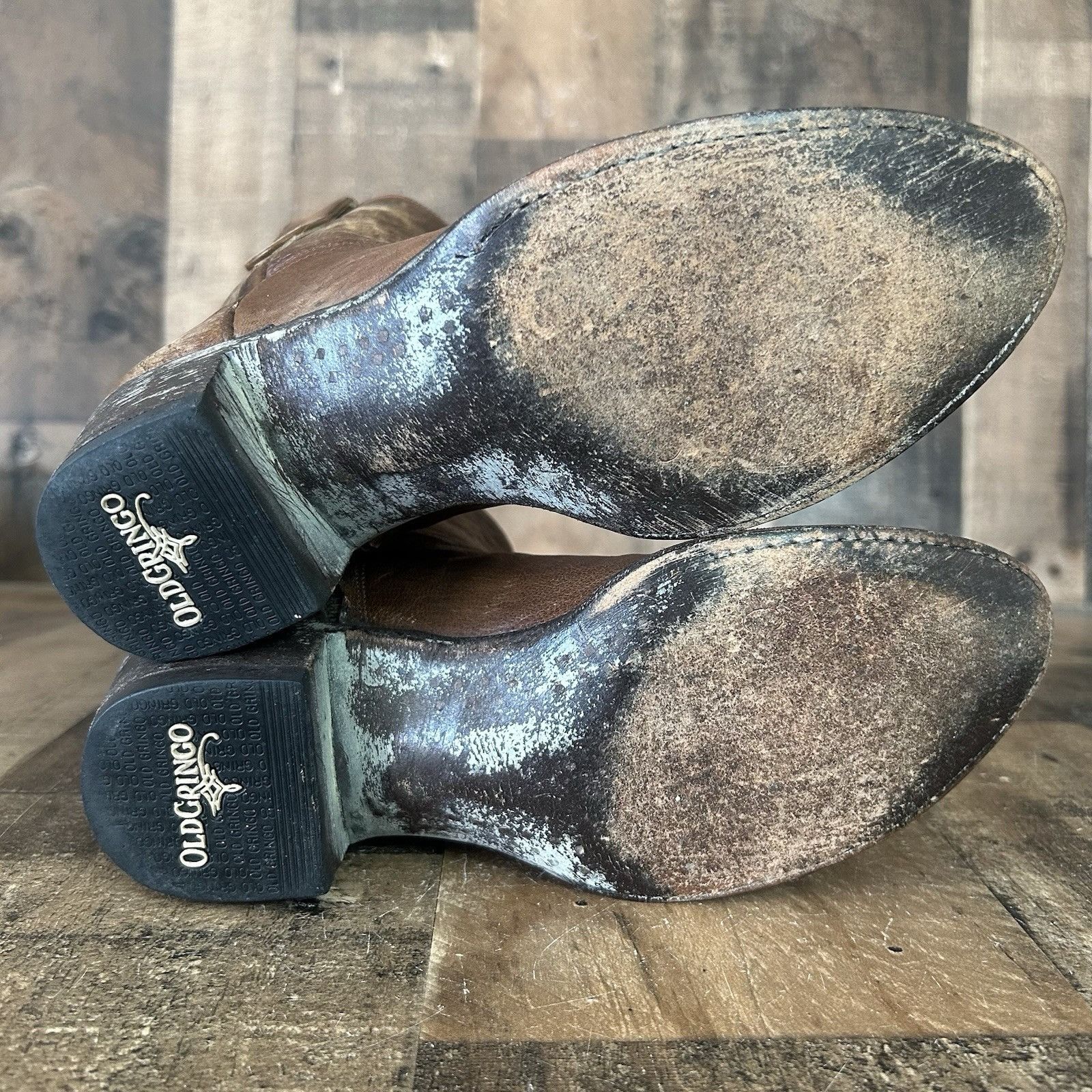 Old Gringo Old Gringo Side Zip Round Toe Cowboy Boots Womens 5.5 B Size US 5.5 / IT 35.5 - 4 Thumbnail