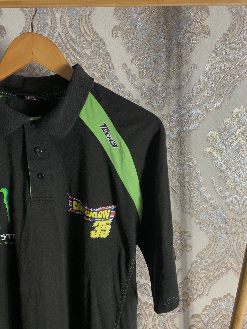 Vintage VERY RARE MONSTER ENERGY MOTORCYCLE POLO NASCAR Y2K 90s Size US XL / EU 56 / 4 - 2 Thumbnail