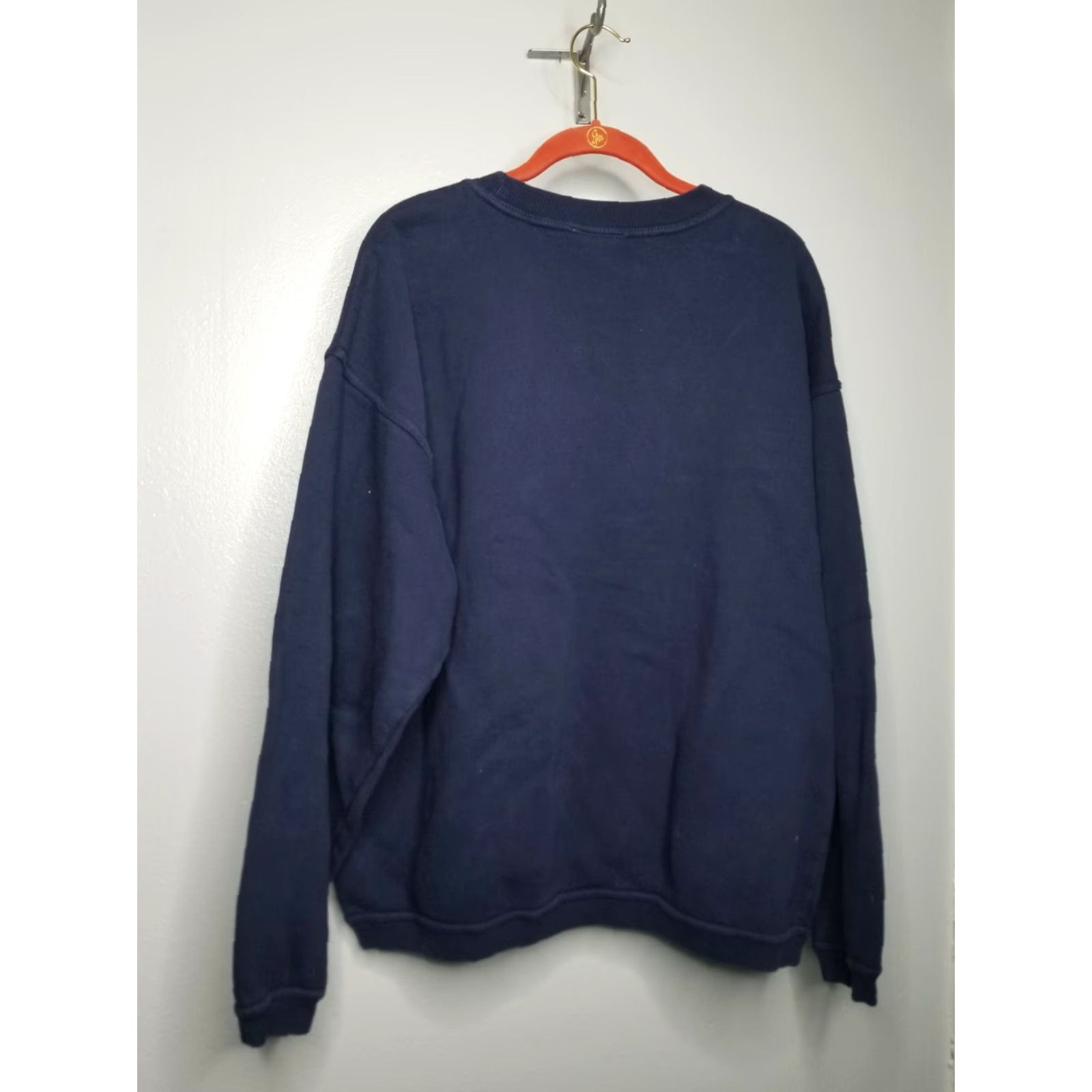 Planet Hollywood VINTAGE Planet Hollywood Sweatshirt Pullover Men L Blue Embroidered Logo 90s Crew Neck Cotton Blend Size US L / EU 52-54 / 3 - 2 Thumbnail