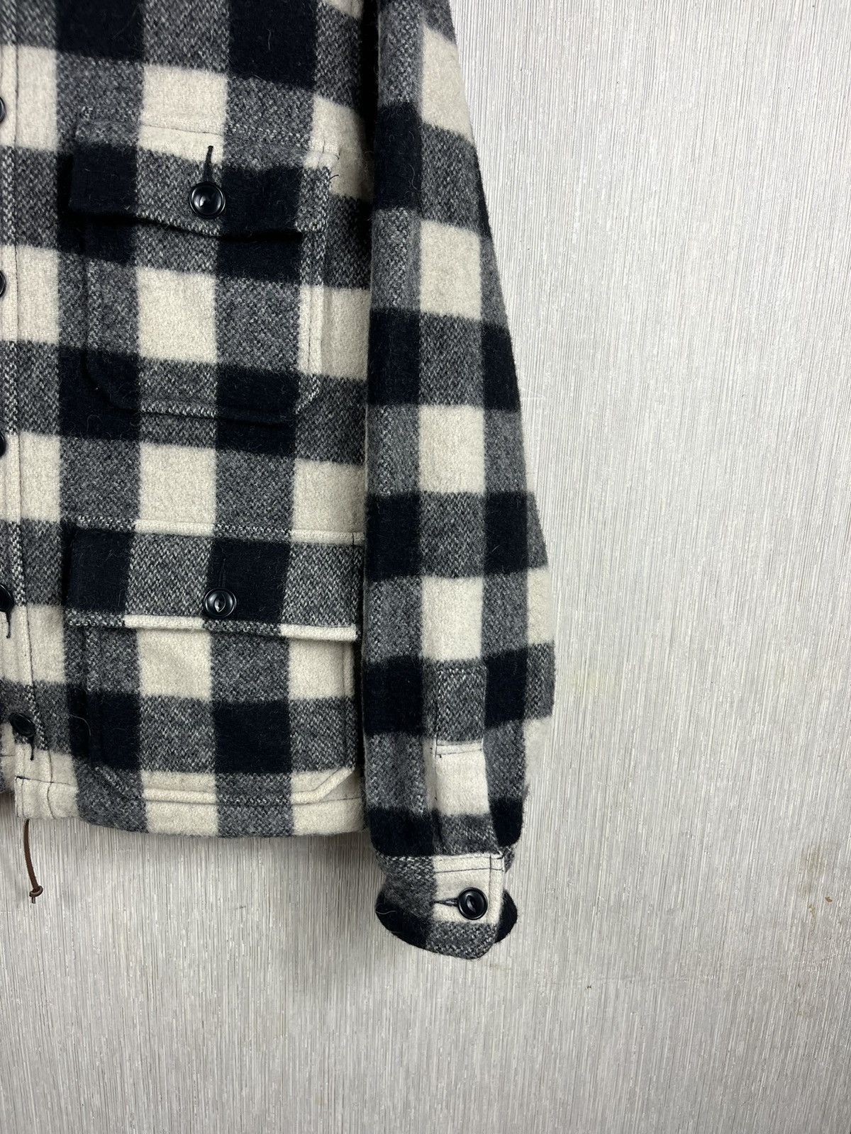 Flannel × Ralph Lauren × Vintage Vintage Ralph Lauren cropped wool plaid flannel jacket shirt Size US M / EU 48-50 / 2 - 6 Thumbnail