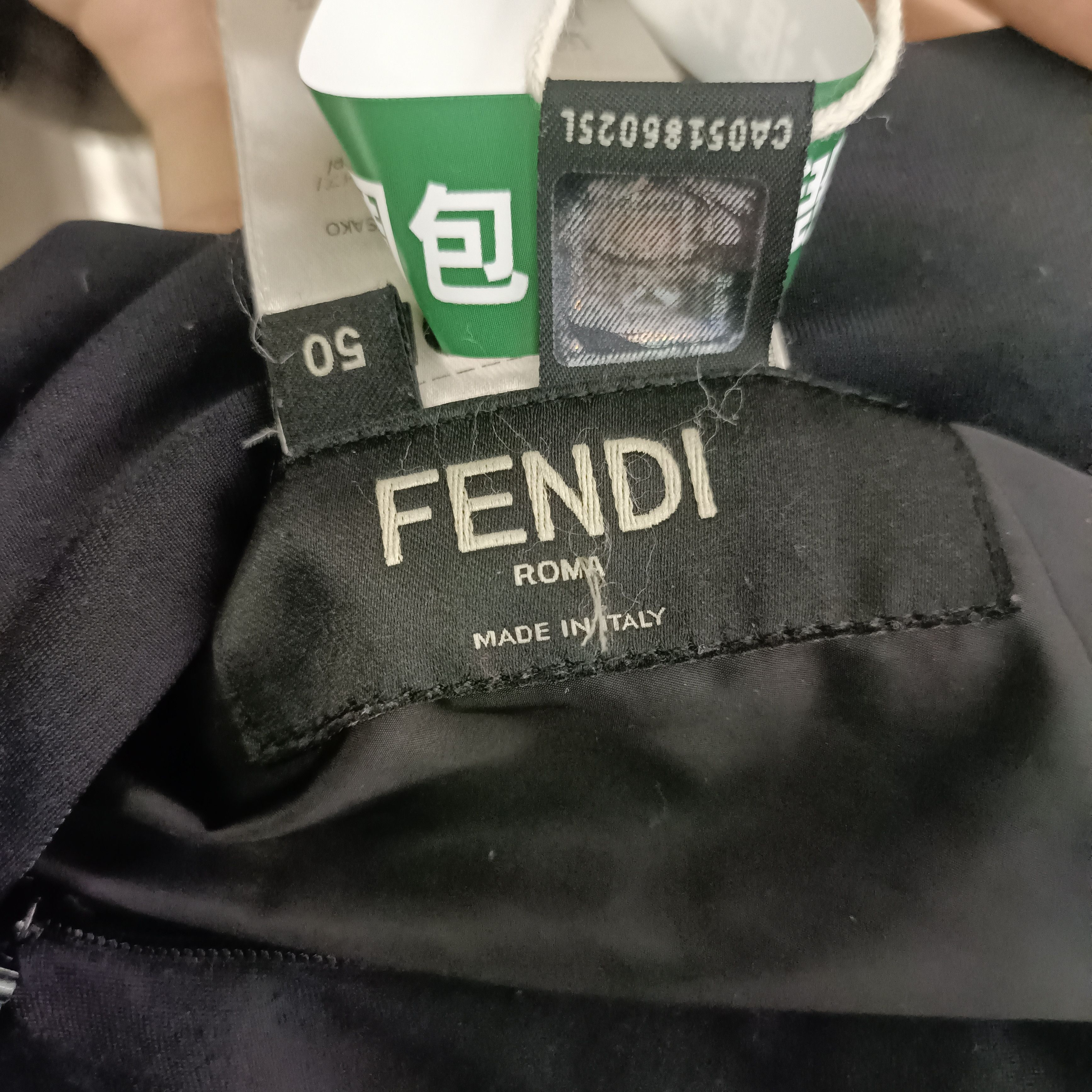 Fendi Fendi Jacket Black Monster Hooded Puffer Coat (Size 50/L) Size US L / EU 52-54 / 3 - 2 Thumbnail