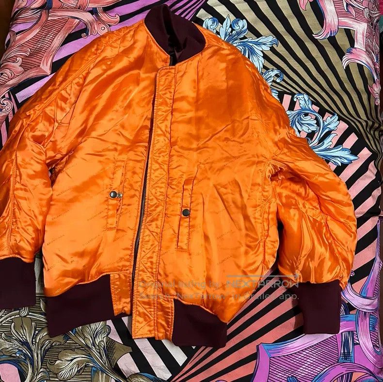 Balenciaga Balenciaga Jacket Bomber, Pilot Jacket, Two-Sided Wear Cot Size XS / US 0-2 / IT 36-38 - 4 Thumbnail
