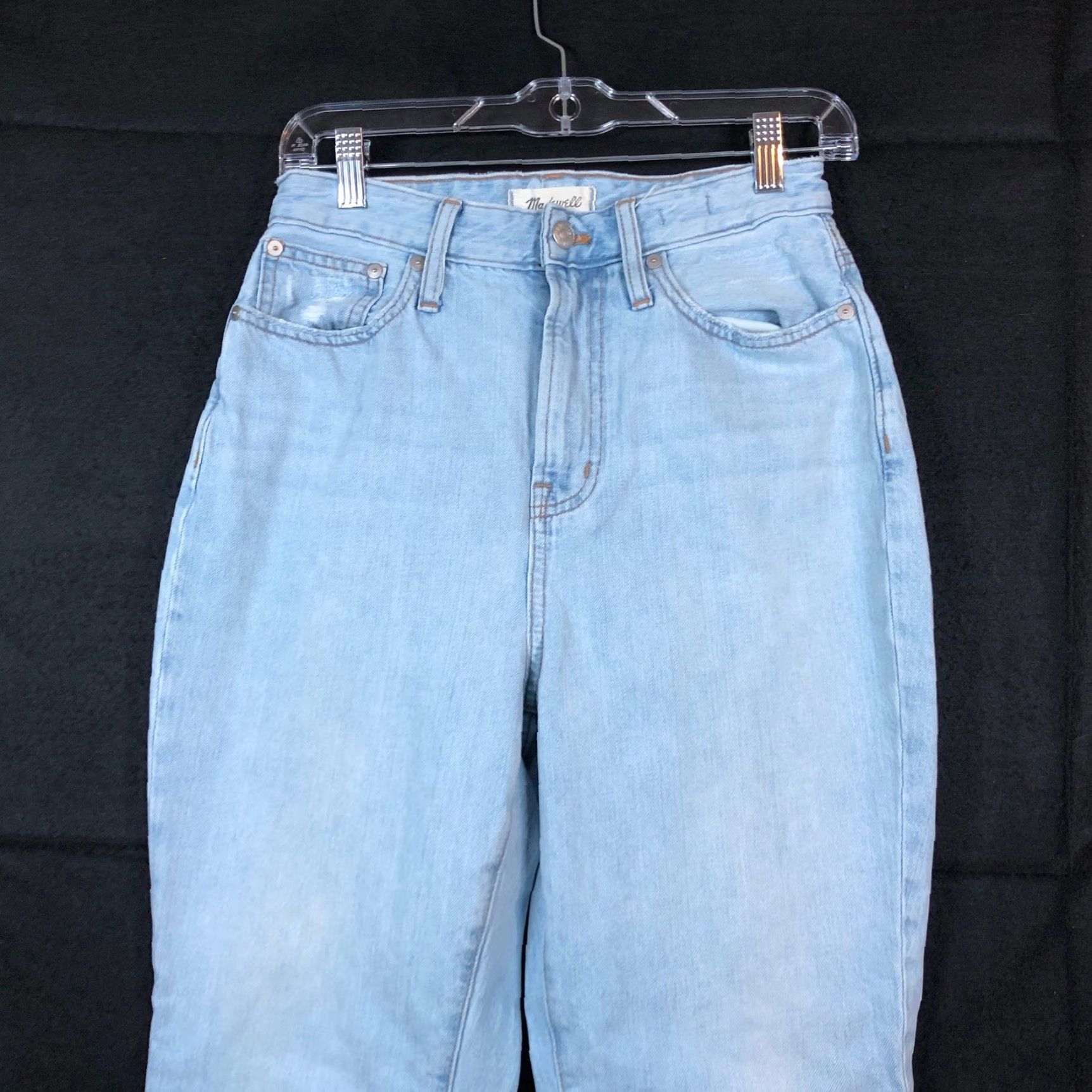Madewell Madewell Jeans Blue Denim The Perfect Vintage High Rise 100% Cotton 26 Womens Jeans VINTAGE High Rise 26 Blue Denim Cotton 5-Pocket Design Mens? Size 26" / US 2 / IT 38 - 2 Thumbnail