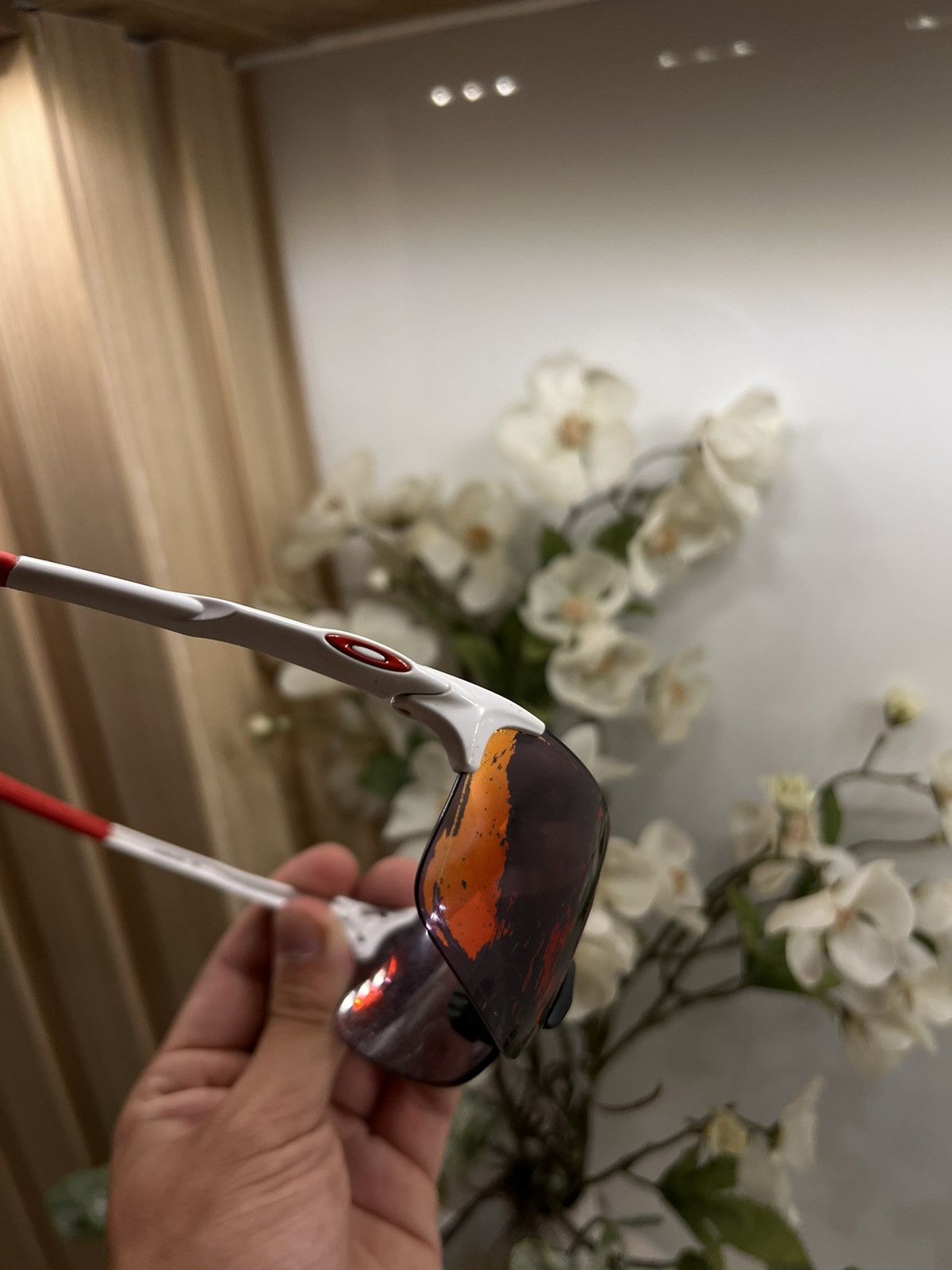 Vintage OAKLEY EV ZERO PRIZM GORPCORE RARE ARCHIVE Y2K SUN GLASSES Size ONE SIZE - 8 Thumbnail