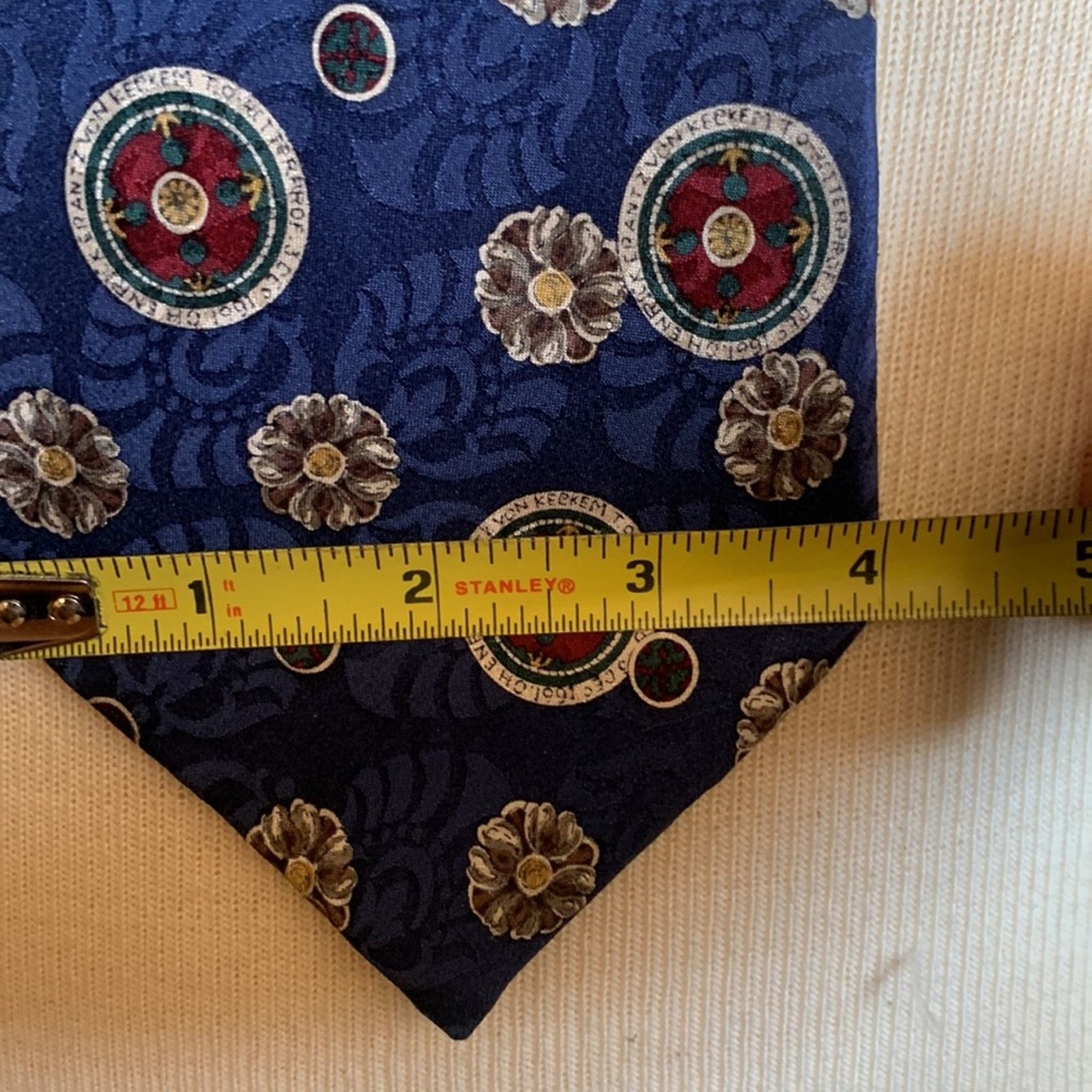Liberty London Liberty of London 100% silk paisley,floral and foulard tie Size ONE SIZE - 9 Thumbnail