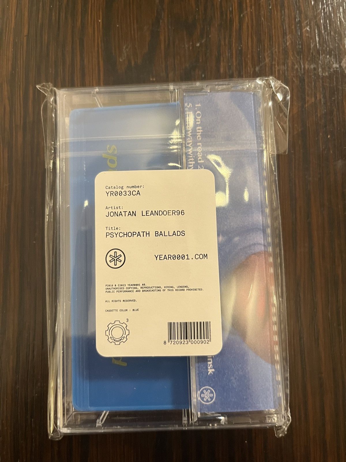 Yung Lean Psychopath Ballads Cassette Size ONE SIZE - 2 Thumbnail