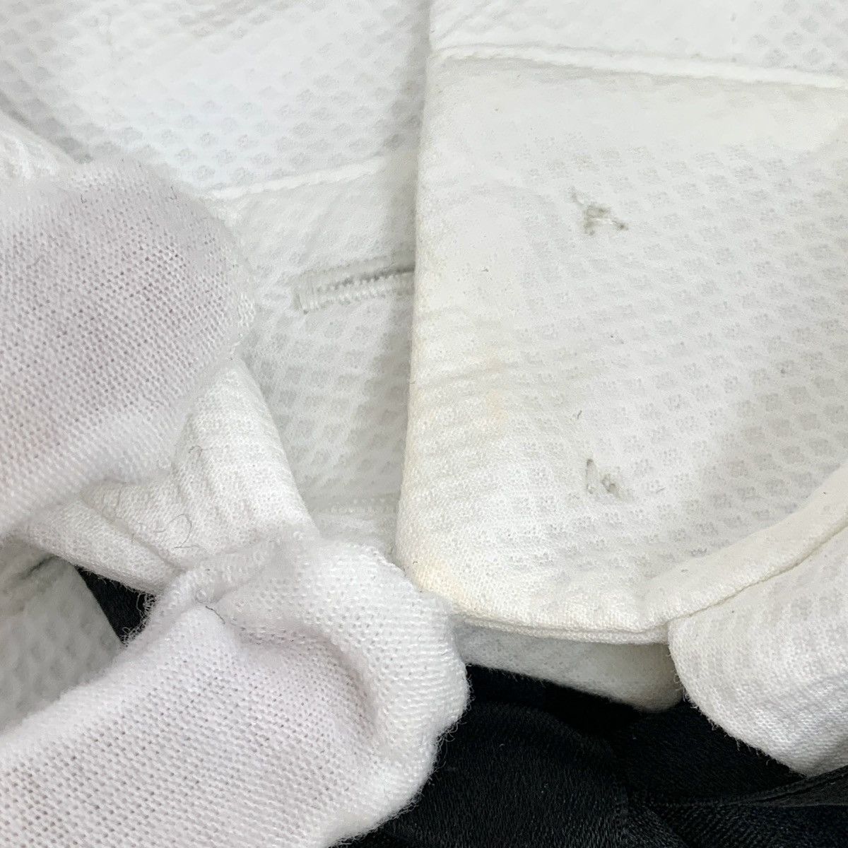 Chanel Chanel White Cotton Bow Tie Waist Long Sleeve Shirt K26WX Size XS / US 0-2 / IT 36-38 - 8 Thumbnail