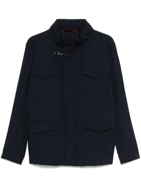Fay FAY Men Jacket NAM1950021 SVUWU807 Blue Size US L / EU 52-54 / 3 - 1 Thumbnail