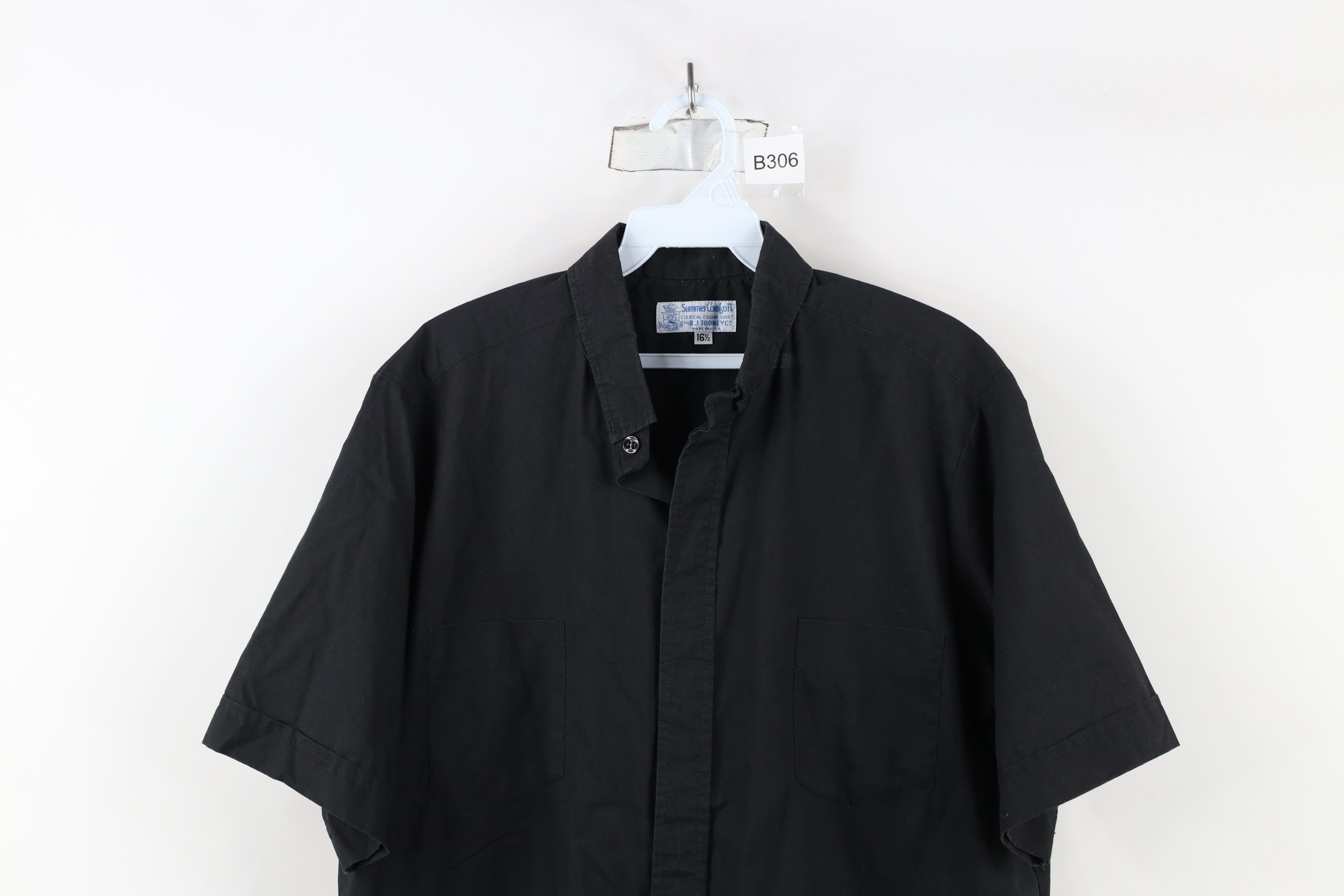 Vintage Vintage 70s Streetwear Collar Short Sleeve Button Shirt USA Size US M / EU 48-50 / 2 - 2 Thumbnail