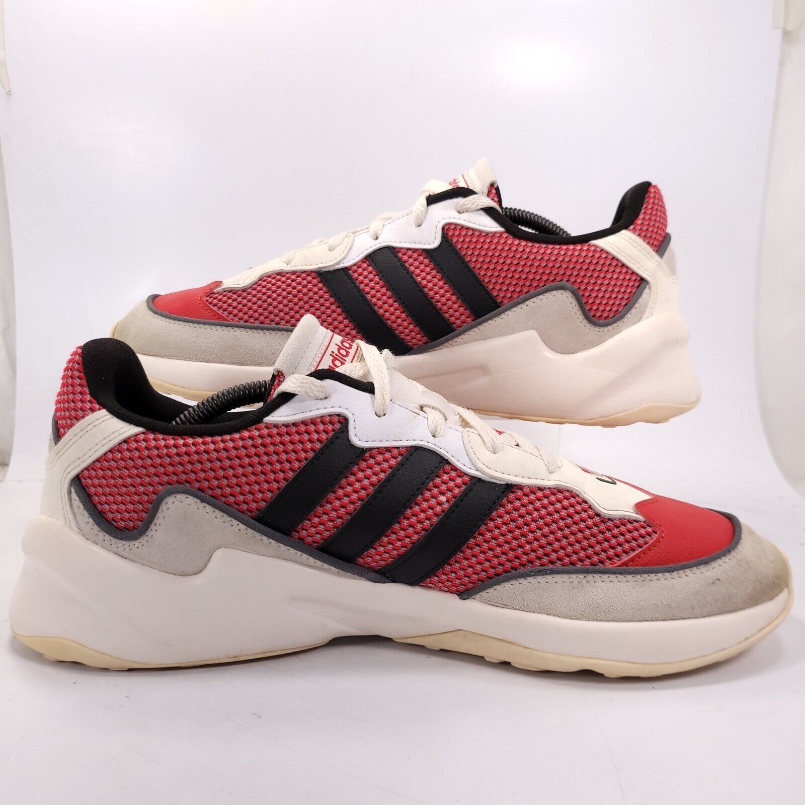 Adidas Adidas 20-20 FX Athletic Shoe Men Size 11.5 EG8100 Red White Size US 11.5 / EU 44-45 - 6 Thumbnail
