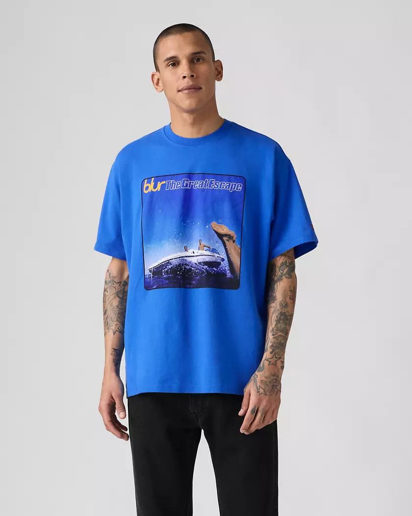 Band Tees × Levi's Blur Size US XL / EU 56 / 4 - 3 Thumbnail
