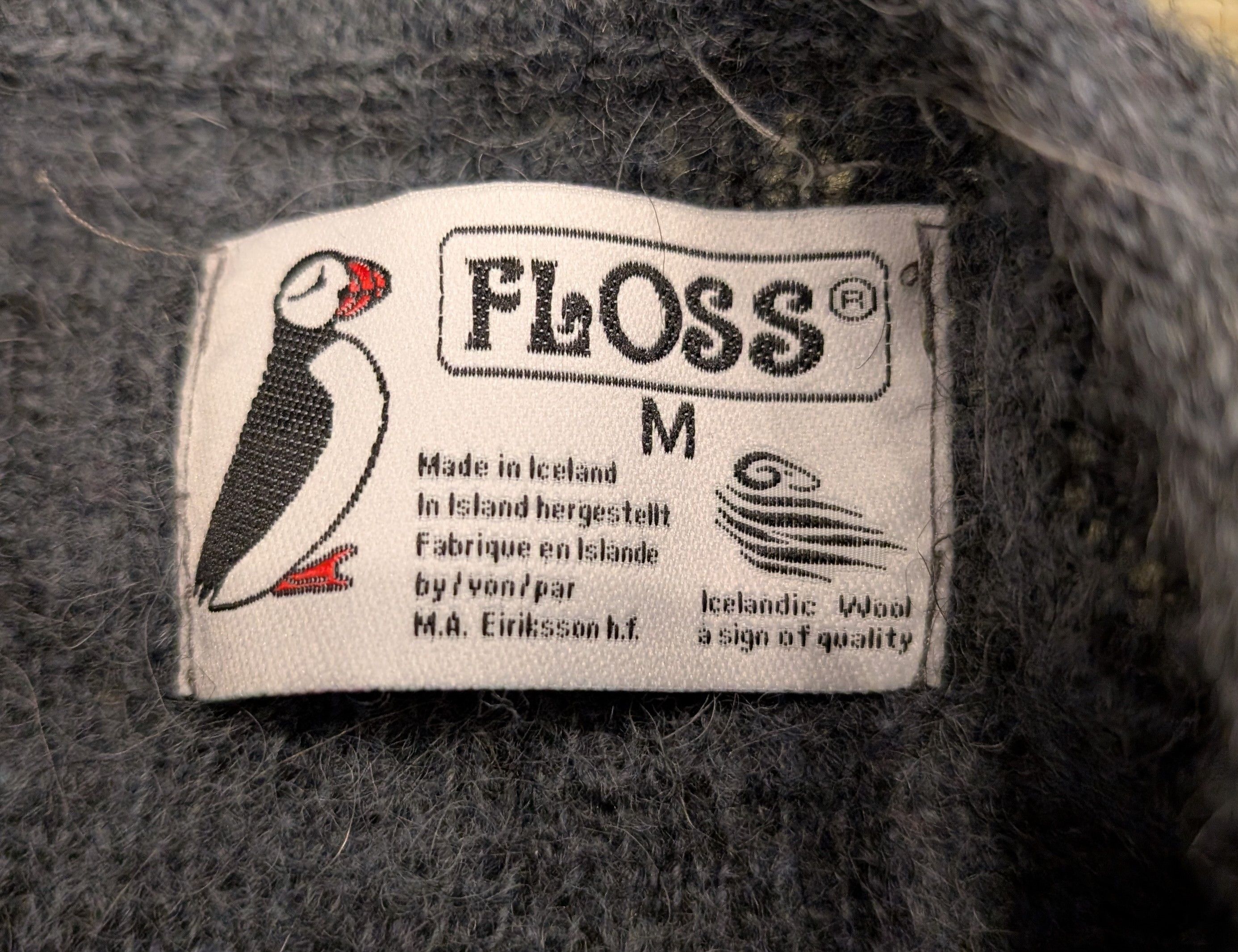 Other Floss 100% Wool Cardigan Women's Size Medium Made in Iceland Size M / US 6-8 / IT 42-44 - 3 Thumbnail