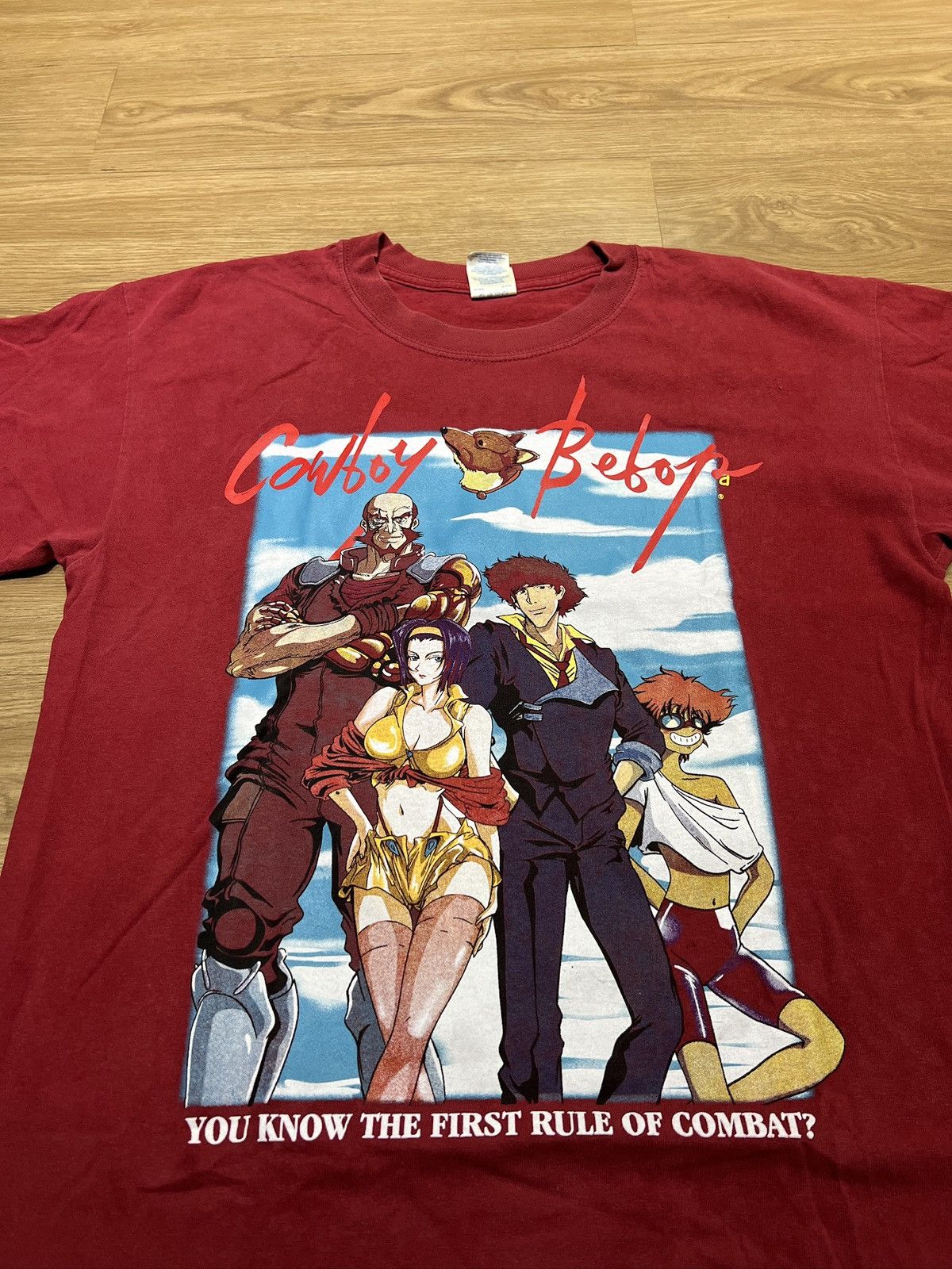 Vintage Cowboy bebop faye valentine anime stone temple pilots tshirt Size US L / EU 52-54 / 3 - 1 Thumbnail