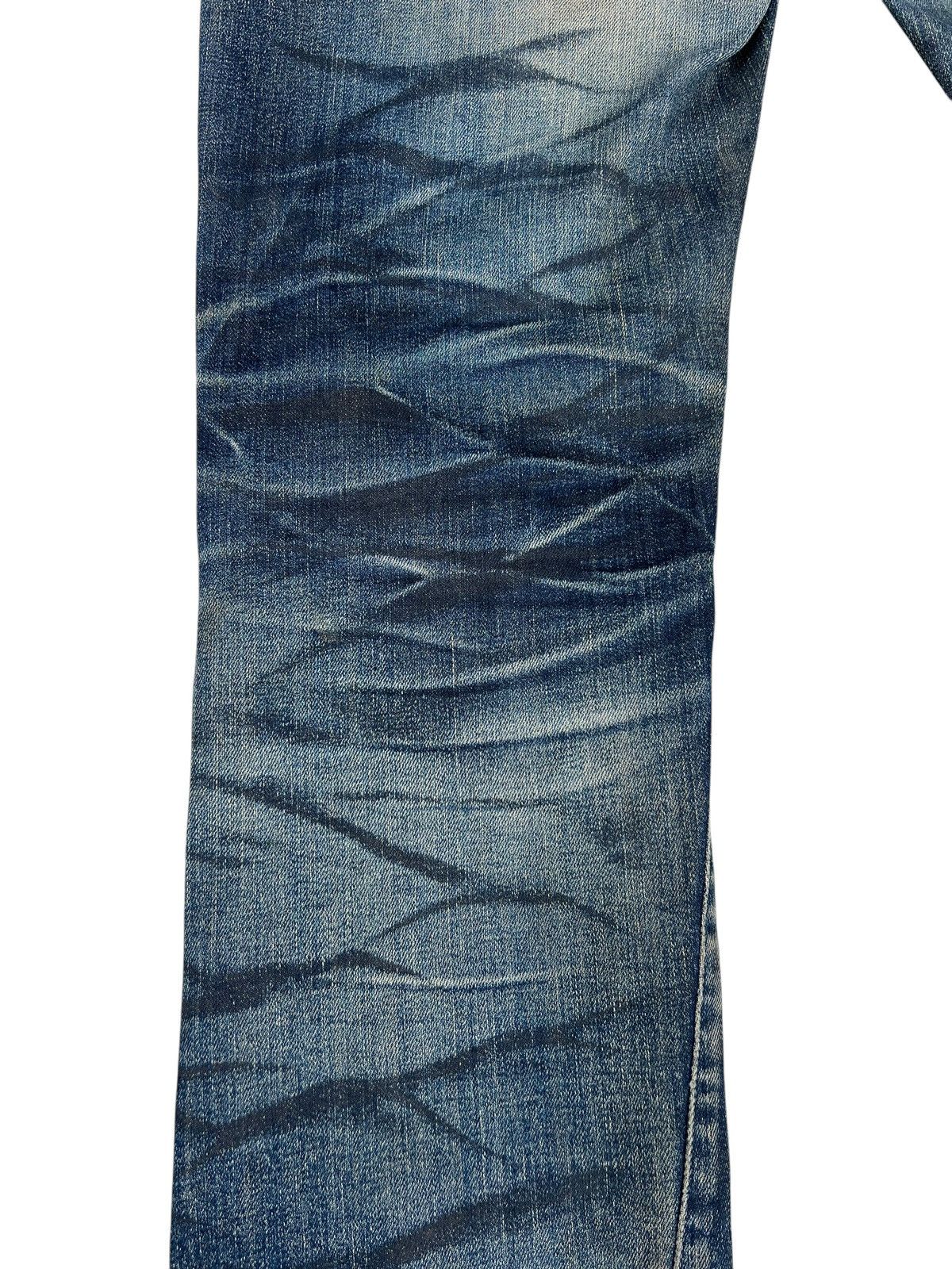 Tornado Mart Trashed Tornado Mart Japan Dirty Muddy Denim Jeans Distress Size US 33 - 15 Thumbnail