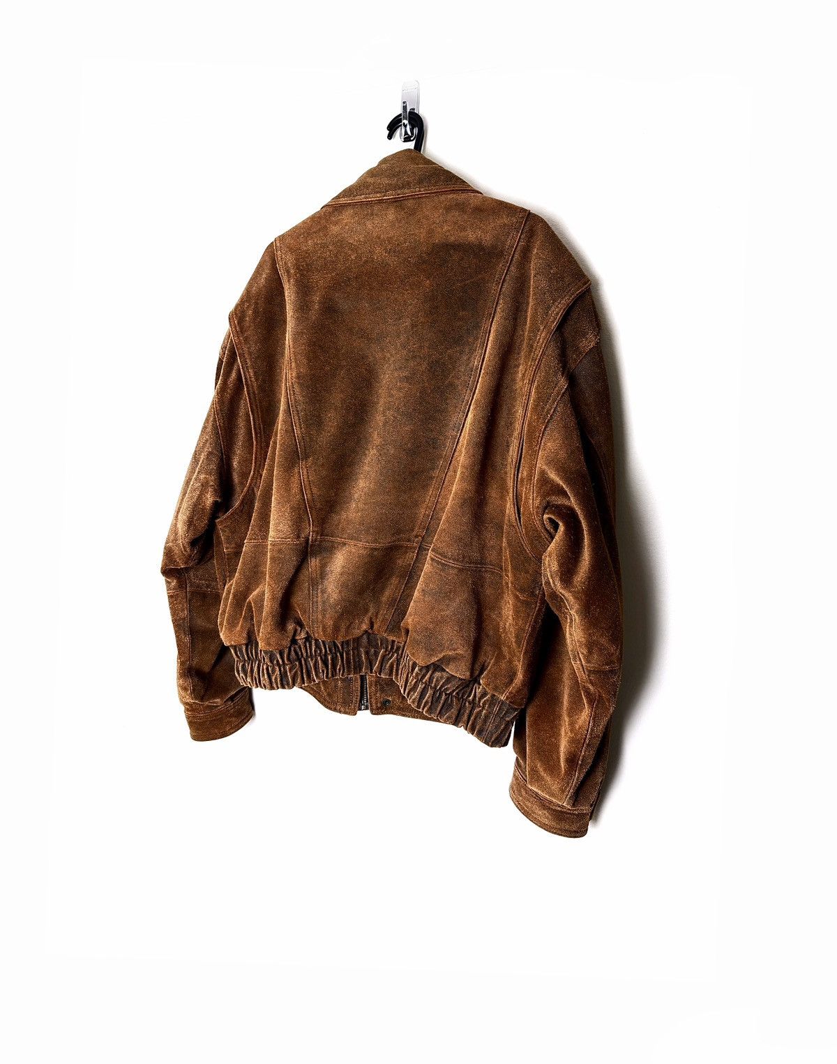Genuine Leather Collezione Distressed Suede Leather Jacket Size US M / EU 48-50 / 2 - 6 Thumbnail