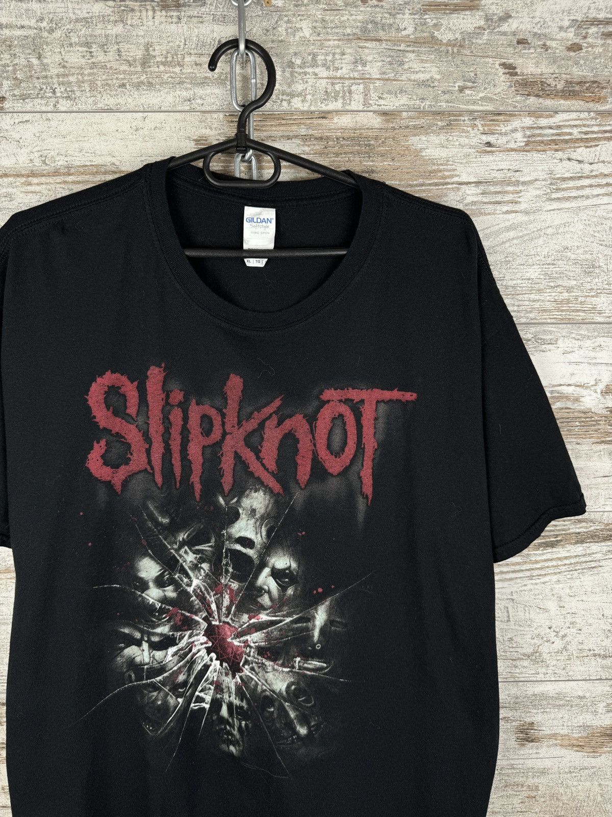 Band Tees × Slipknot Mens Vintage Slipknot T-shirt rock band tee size XL Size US XL / EU 56 / 4 - 3 Thumbnail