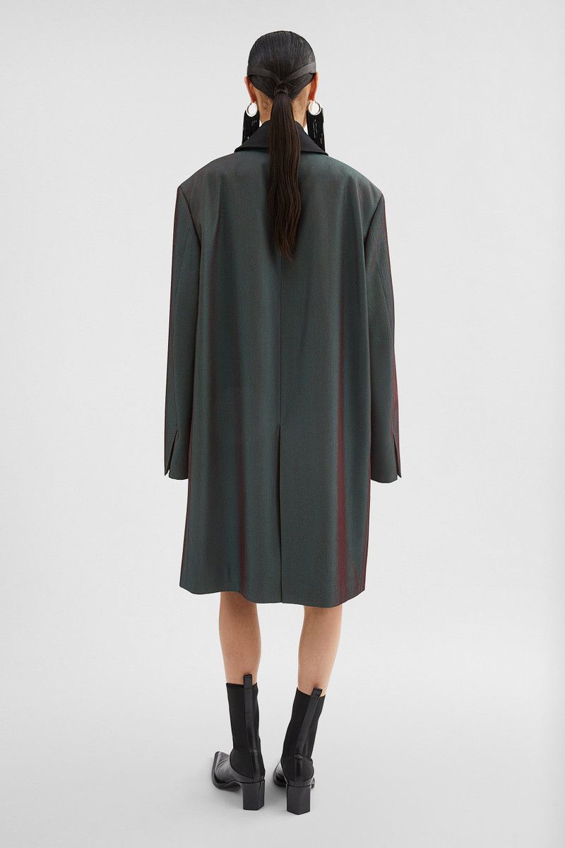 Jil Sander o1loc1c0426 Tailored Coat in Charcoal Grey Size XL / US 12-14 / IT 48-50 - 7 Thumbnail
