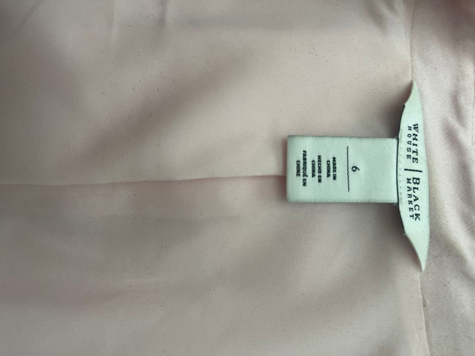 White House Black Market White House Black Market Pink Blazer Size S / US 4 / IT 40 - 3 Thumbnail