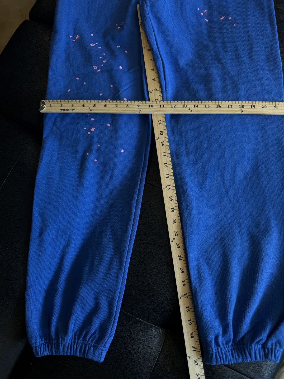 Sp5der Sp5der Worldwide Pink Blue Sweatpants Size XL (NEW) Size US 34 / EU 50 - 11 Thumbnail