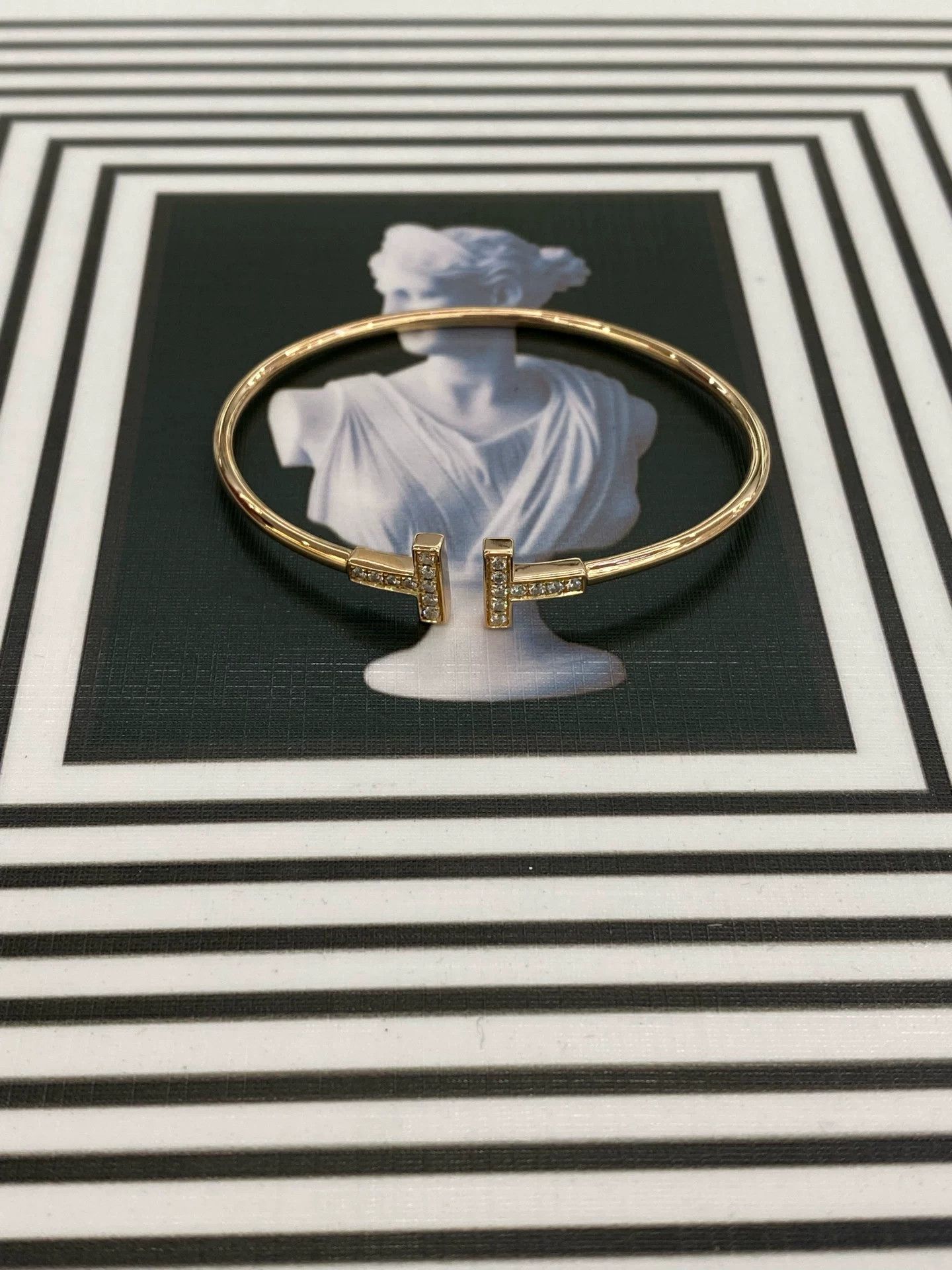 Tiffany & Co. Double T Diamond Bracelet
