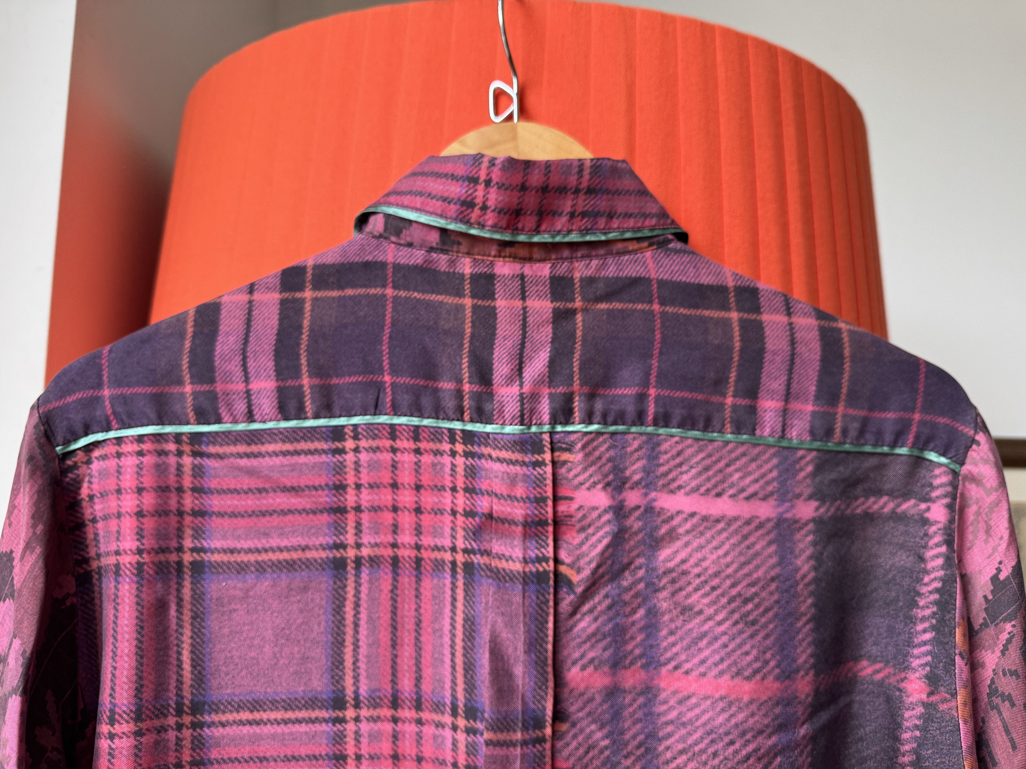 Pierre-Louis Mascia Long-sleeve Silk Shirt Size US M / EU 48-50 / 2 - 2 Thumbnail