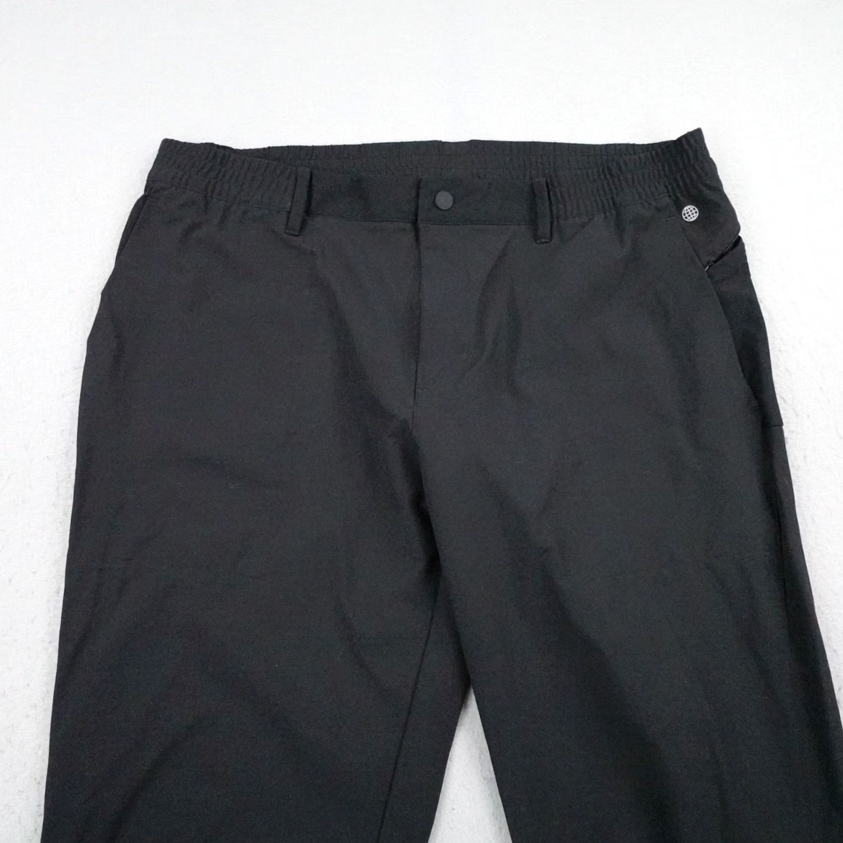 Adidas Adidas Mens Pants Black Performance Golf Clima Tapered Chino Joggers 33x32 Size US 33 - 2 Thumbnail