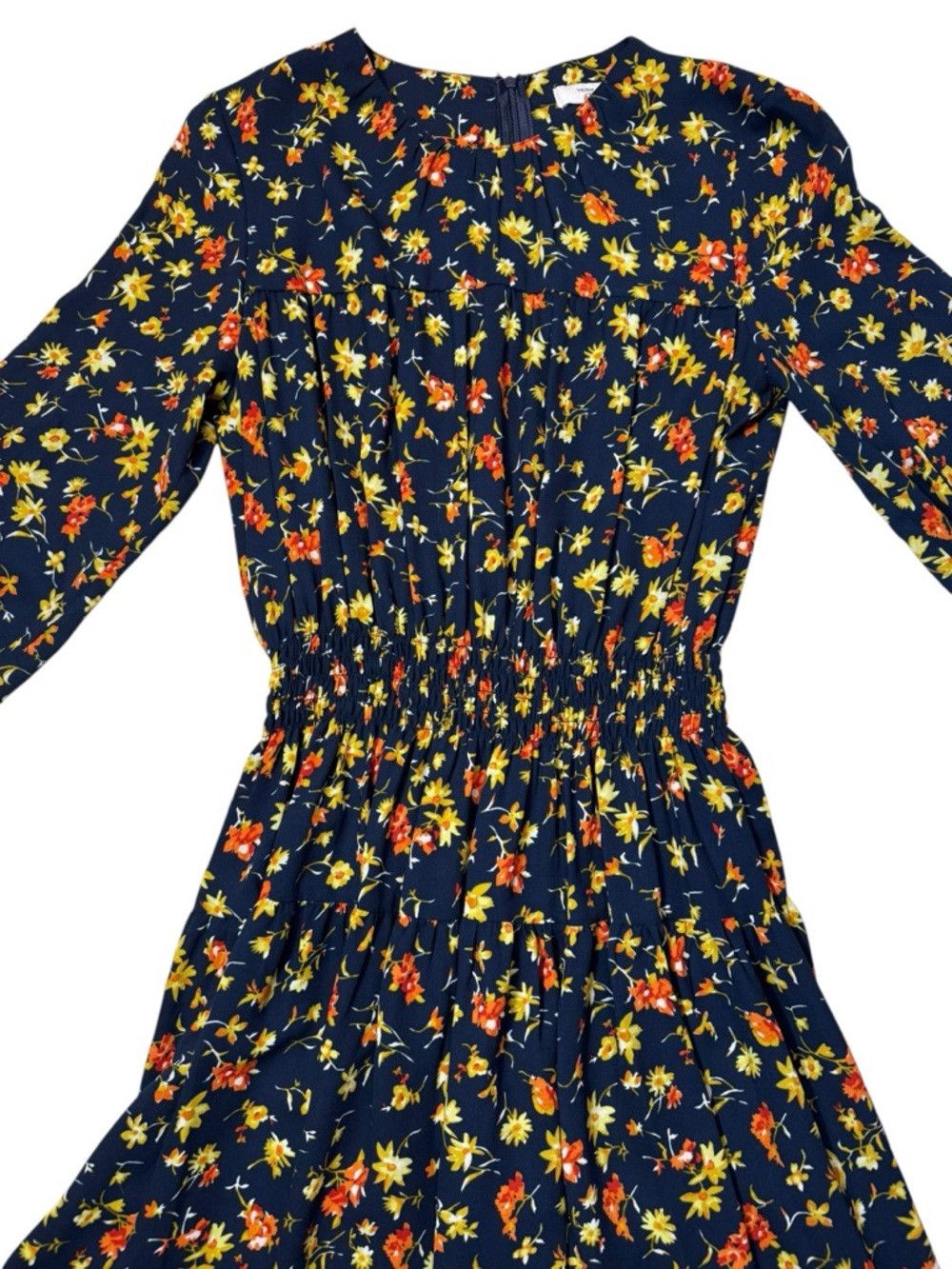 Other Victor Alfaro Watercolor Floral Long Sleeve Midi Dress Size Size M / US 6-8 / IT 42-44 - 4 Thumbnail