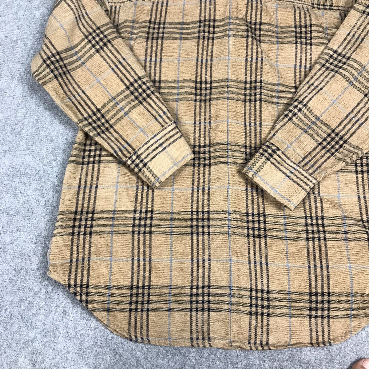 Japanese Brand IENA MADE IN JAPAN FLANNEL CHECK STYLE BUTTON JACKET Size L / US 10 / IT 46 - 7 Thumbnail
